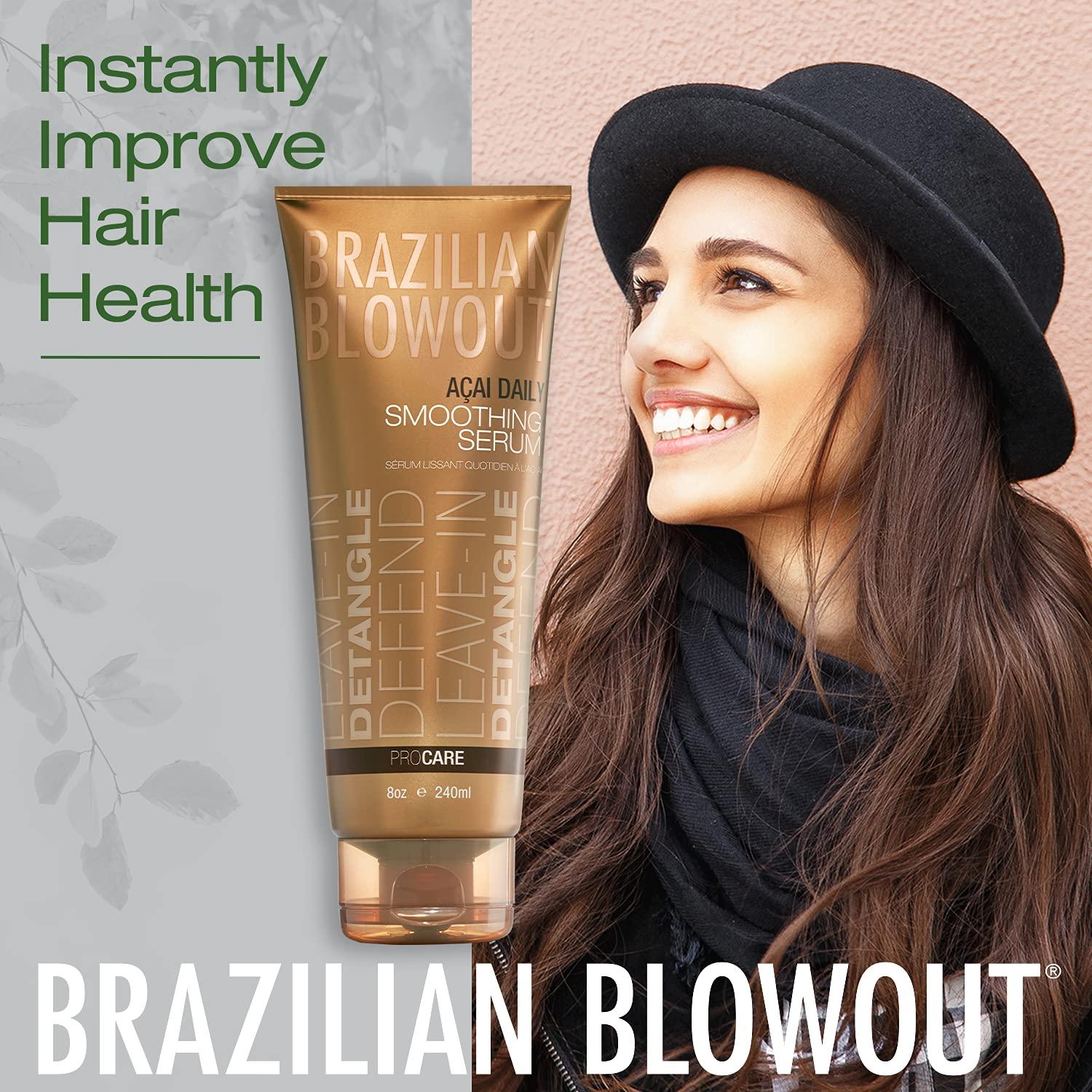 Brazilian Blowout Daily Smoothing Serum, 8 Fl Oz (Pack of 1) - Image 4