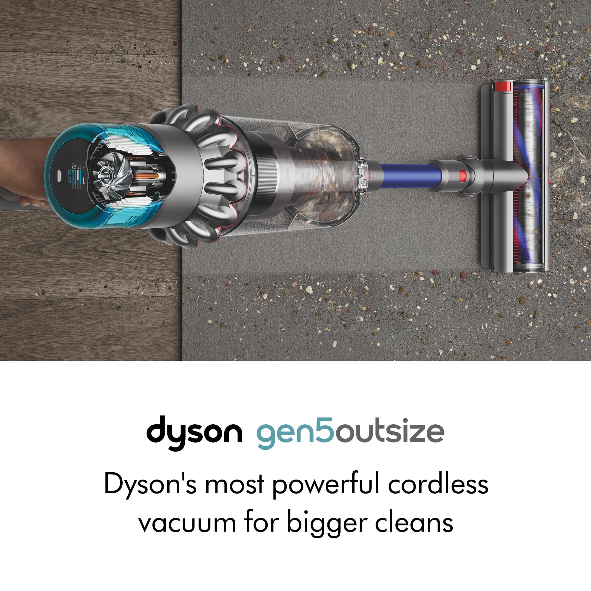 Dyson Gen5outsize Cordless Vacuum Cleaner, Nickel/Blue, Extra Large - Image 2