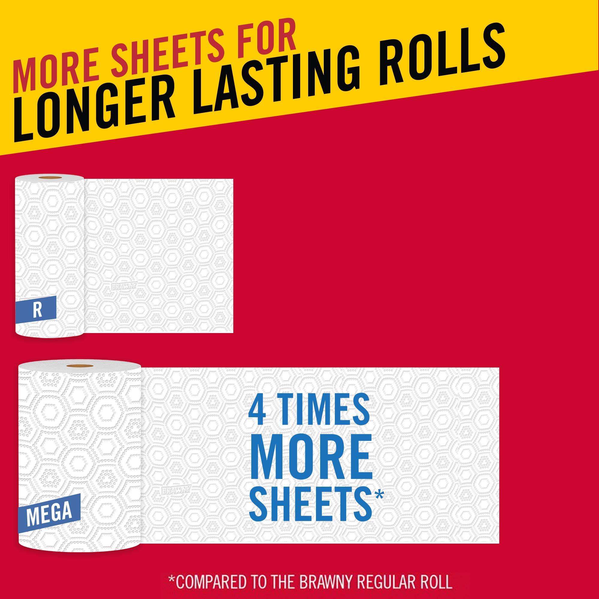 Brawny® Pick-A-Size® Paper Towels, 1 Mega Roll = 4 Regular Rolls - Image 8