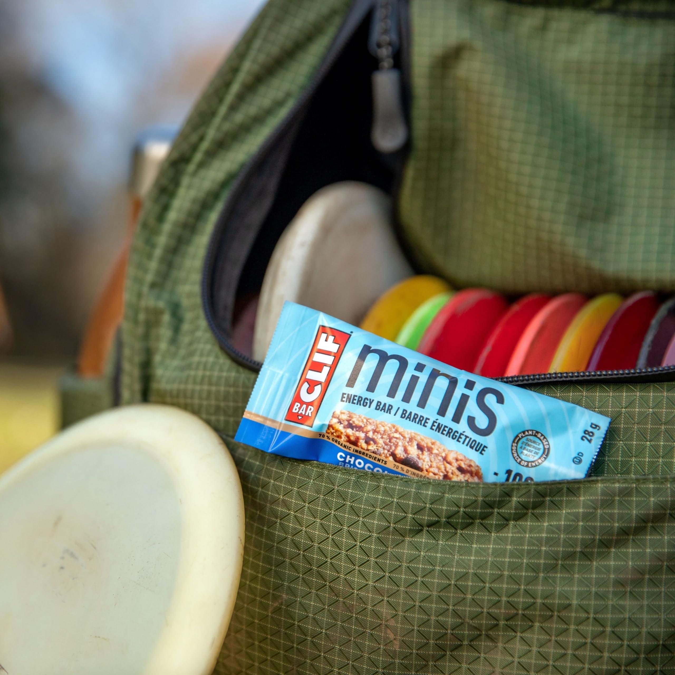 CLIF BAR Minis - Chocolate Chip - Made with Organic Oats - 4g Protein - Non-GMO - Plant Based - Snack-Size Energy Bars - 0.99 oz. (20 Pack) - Image 8