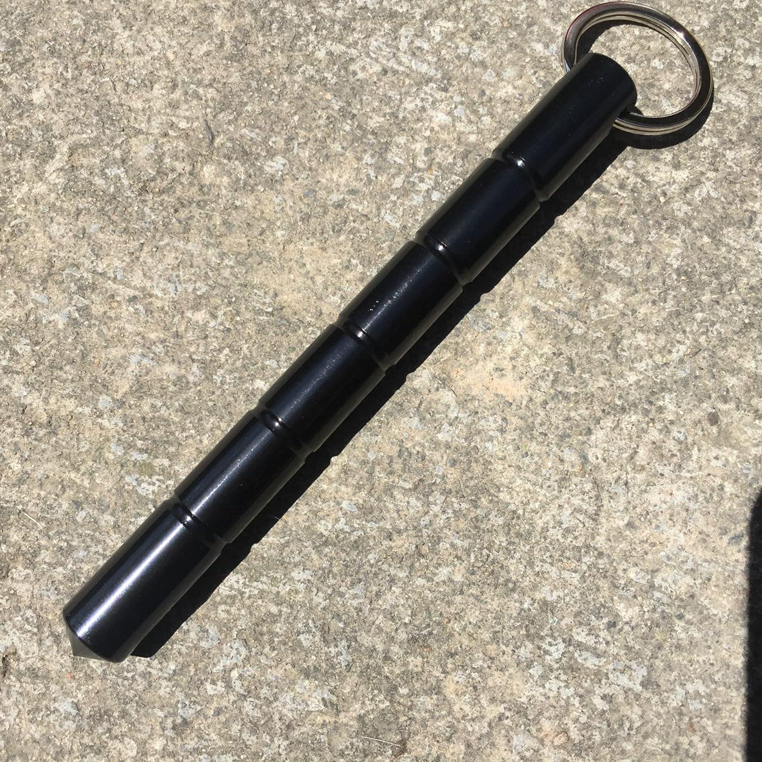 Design-Pie Safety Key Chain, Solid Aluminum Short Stick Protection Gift Keychains for Women - Image 5