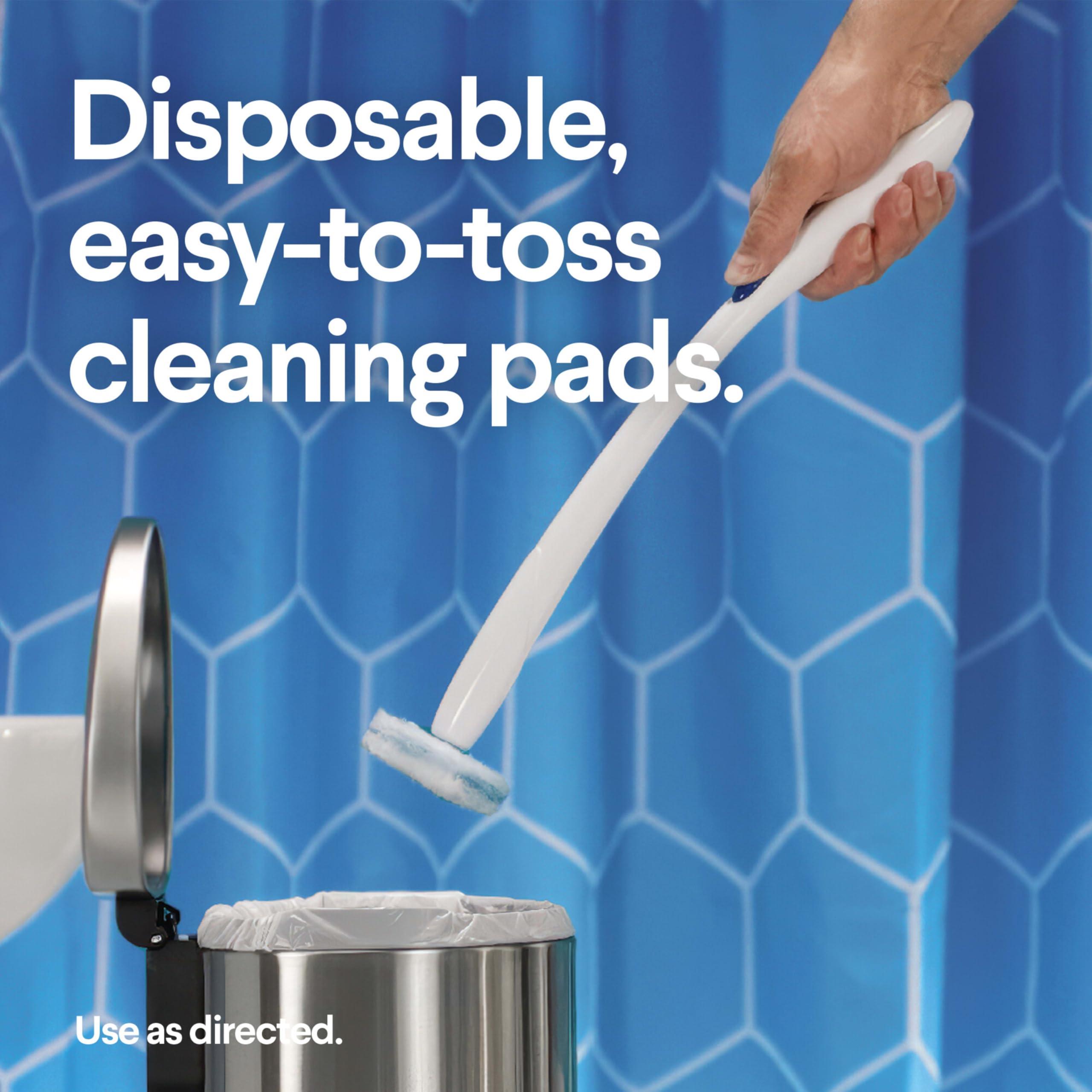 Clorox ToiletWand Disposable Toilet Cleaning System - ToiletWand, Storage Caddy and 16 Disinfecting Refill Heads - Image 6