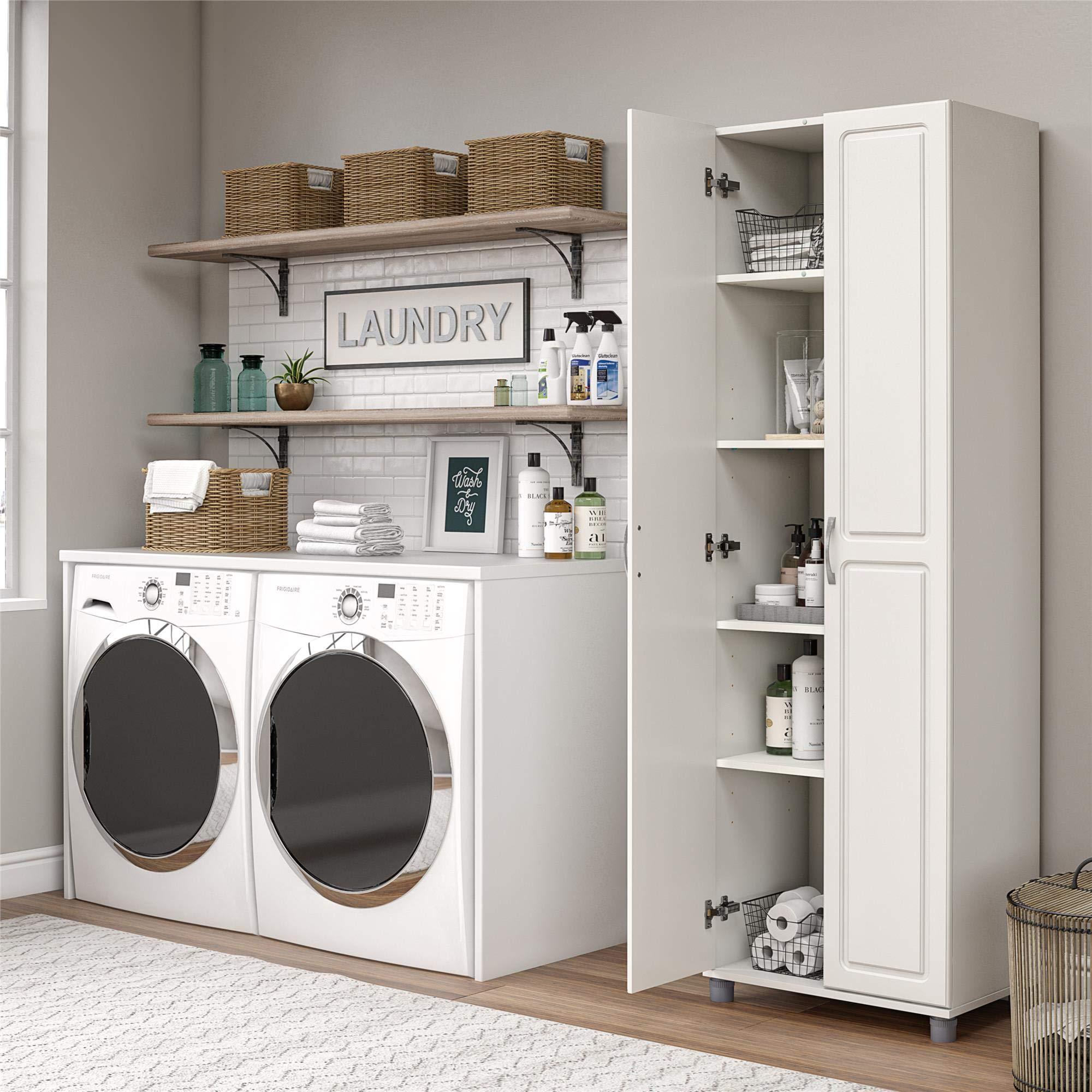 SystemBuild Evolution Kendall 24" Utility Storage Cabinet - White - Image 5