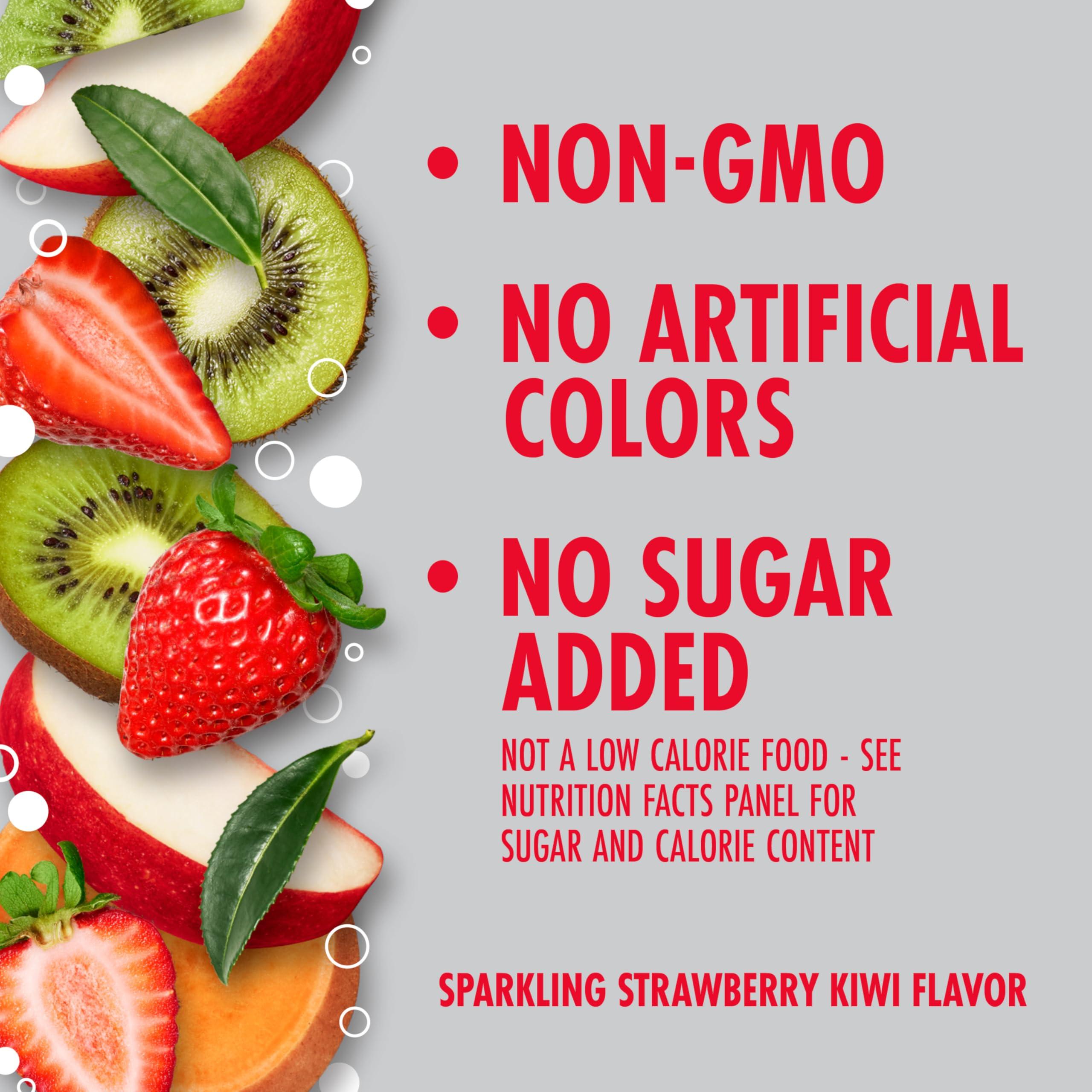 V8 +SPARKLING ENERGY Strawberry Kiwi Energy Drink, Made With Real Vegetable And Fruit Juices, 11.5 FL OZ Can (Pack Of 12) - Image 6