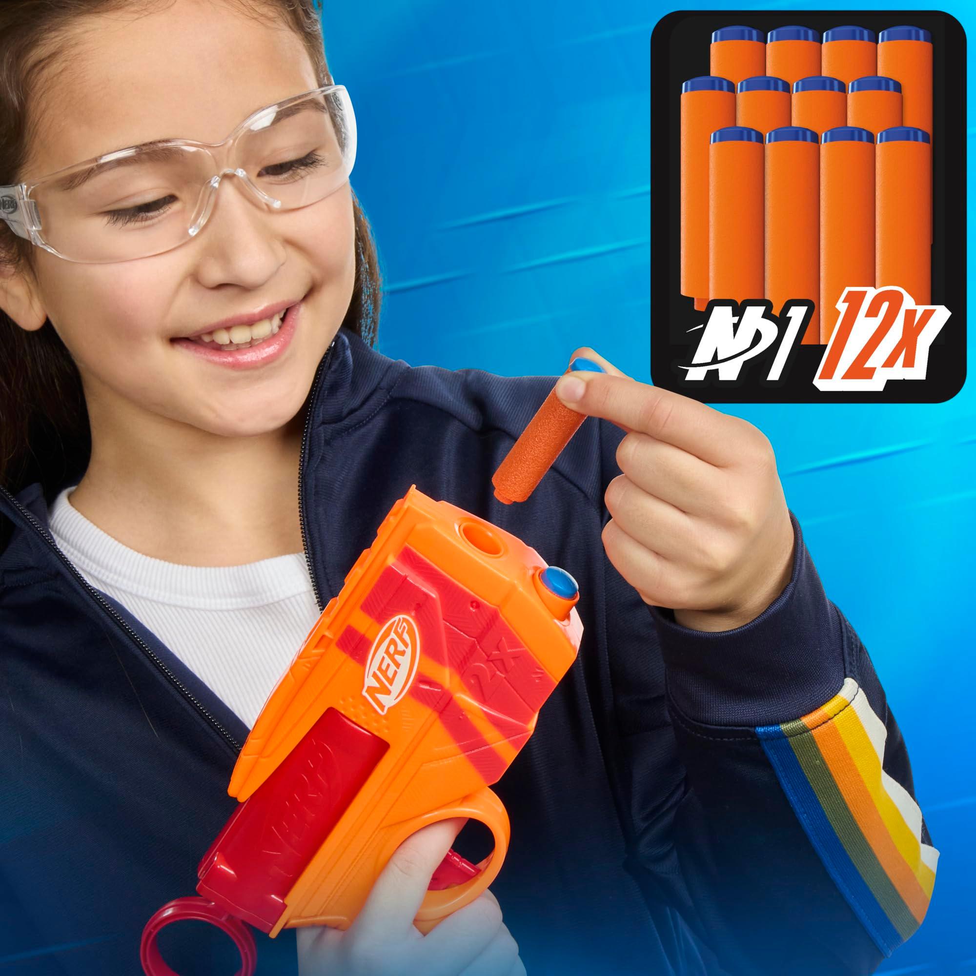 Nerf N Series Duo Pack, Includes 2 Ward Blasters, 12 N1 Darts Compatible Only N Series Blasters, Kids Outdoor Games, Ages 8+ - Image 4