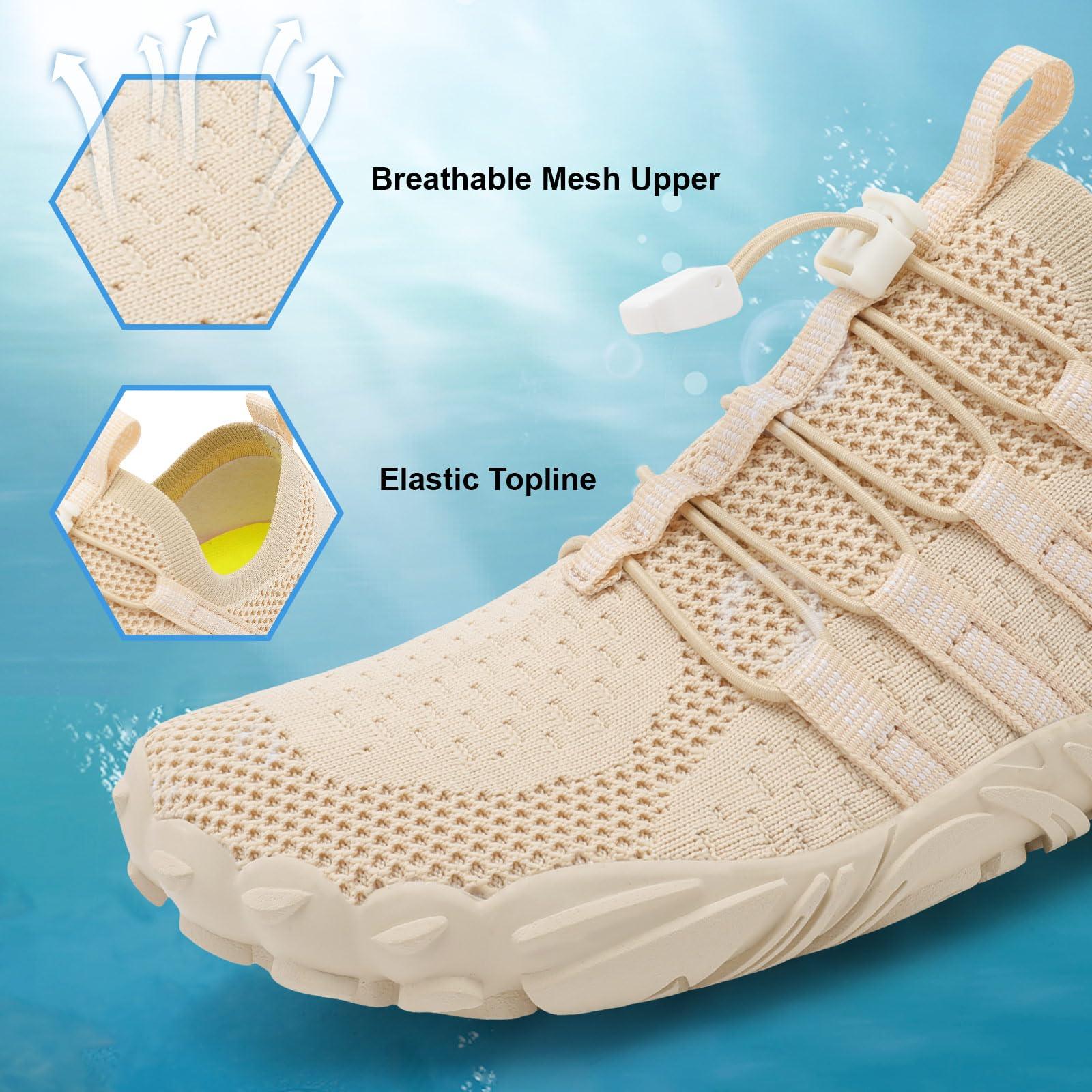 XIHALOOK Athletic Hiking Water Shoes Womens Mens Quick Dry Barefoot for Beach Walking Kayaking Surfing Training - Image 3