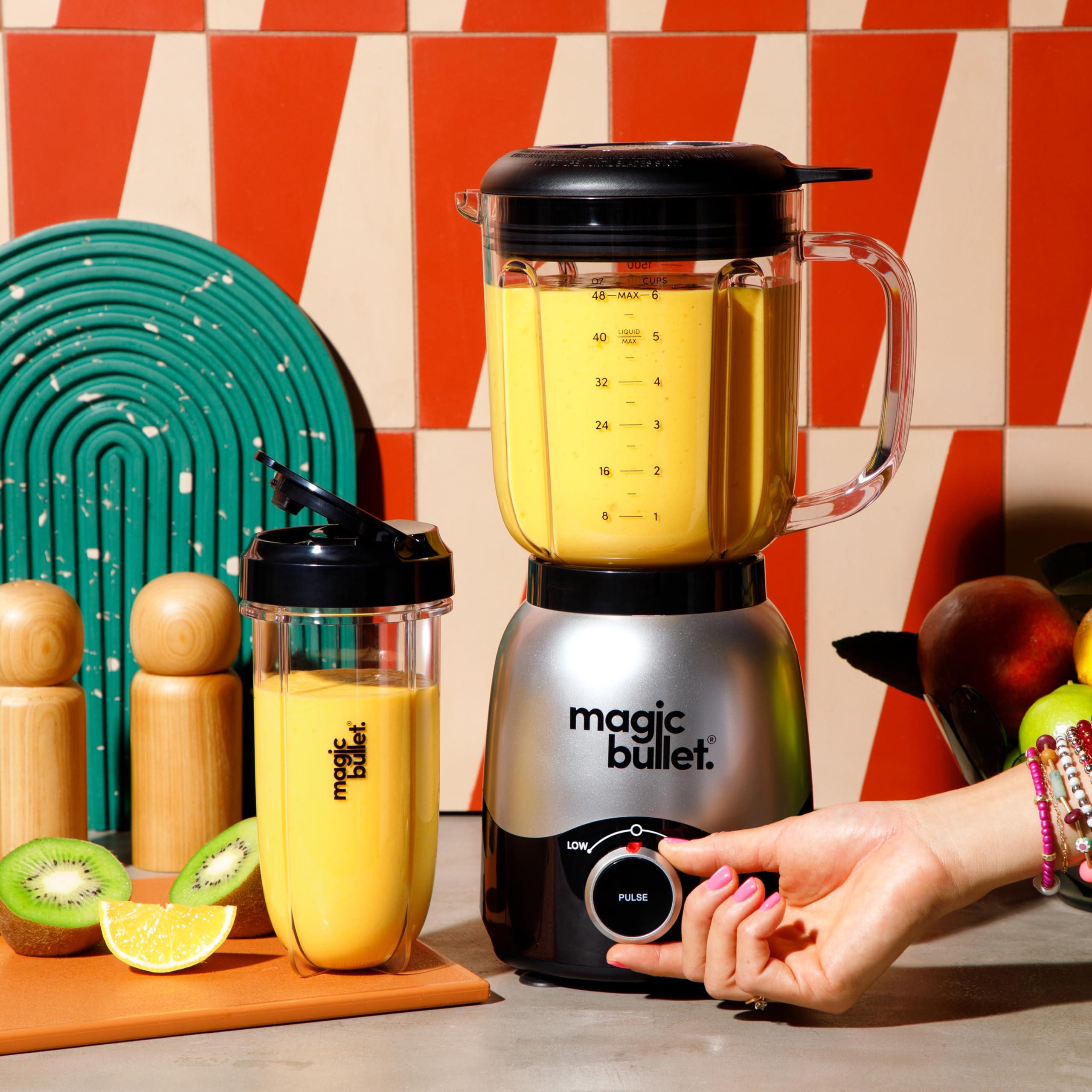 magic bullet Combo Blender, 48oz Pitcher, Blending Cup, Simple Speed Dial – MBF50200 - Image 5