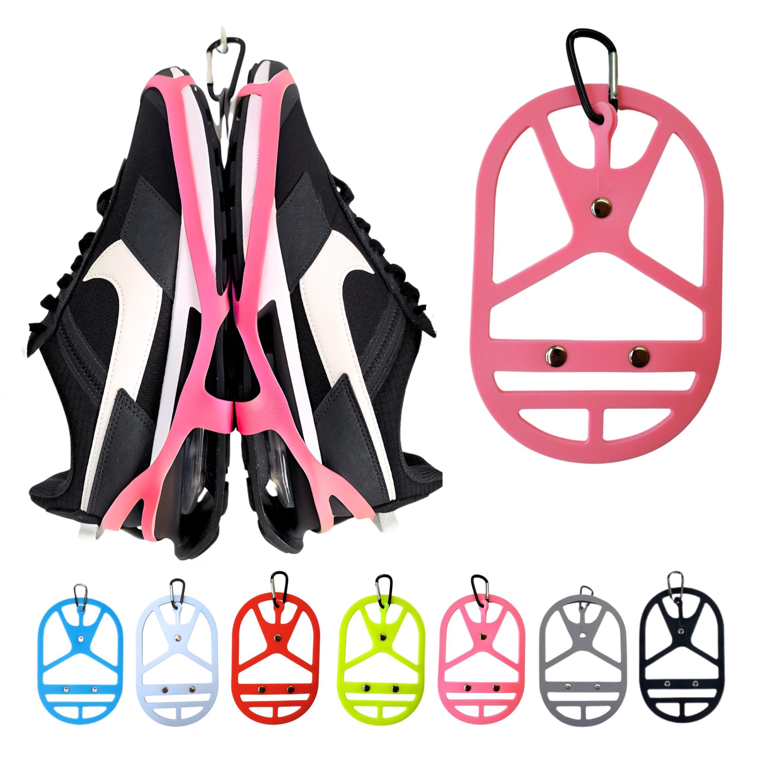 Shoe Holster For Backpack with Clip Hanger. Footwear Holder with Clip for Sneakers, Cleats, Bowling, Soccer, Basket, Football. For Travel, Outdoors, Sports & Space Saving - Image 2