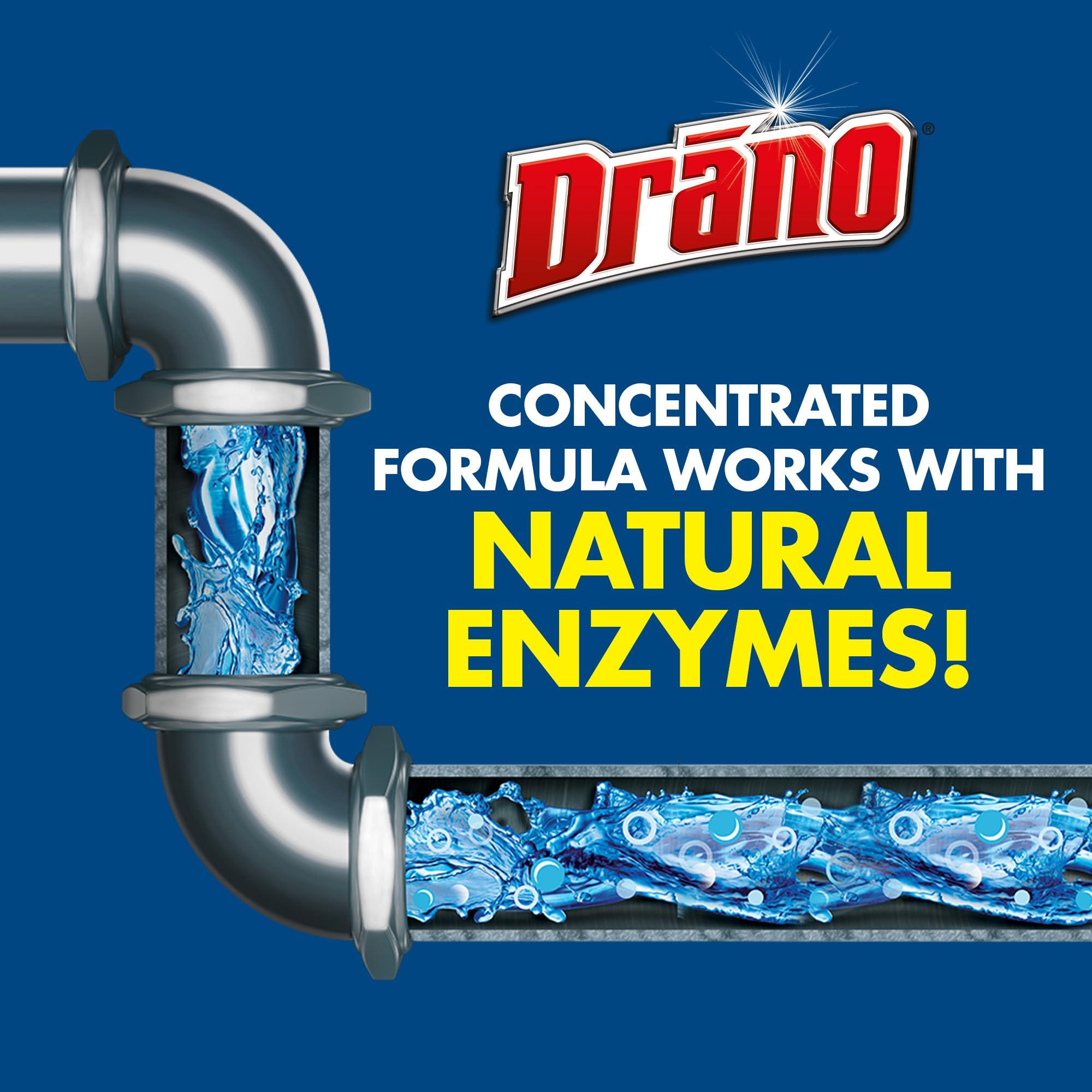 Drano Advanced Septic Tank Treatment, Prevents Septic Backup from Solid Waste, Paper, Oil, and Grease, 3 Pouches, 4.5 oz - Image 3