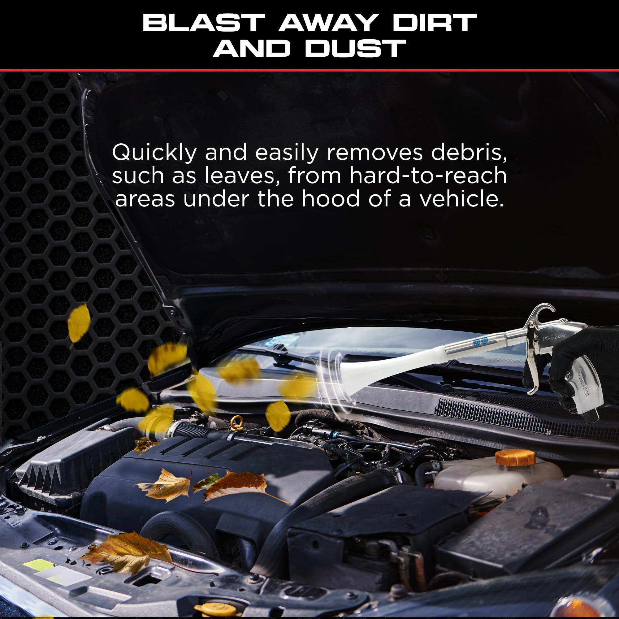 Tornador Z-014 Air Blow Out Tool | High-Performance Air Blower for Fast Car Detailing | Quickly Cleans & Dries Hard-to-Reach Areas | Essential Tool for Professionals - Image 3