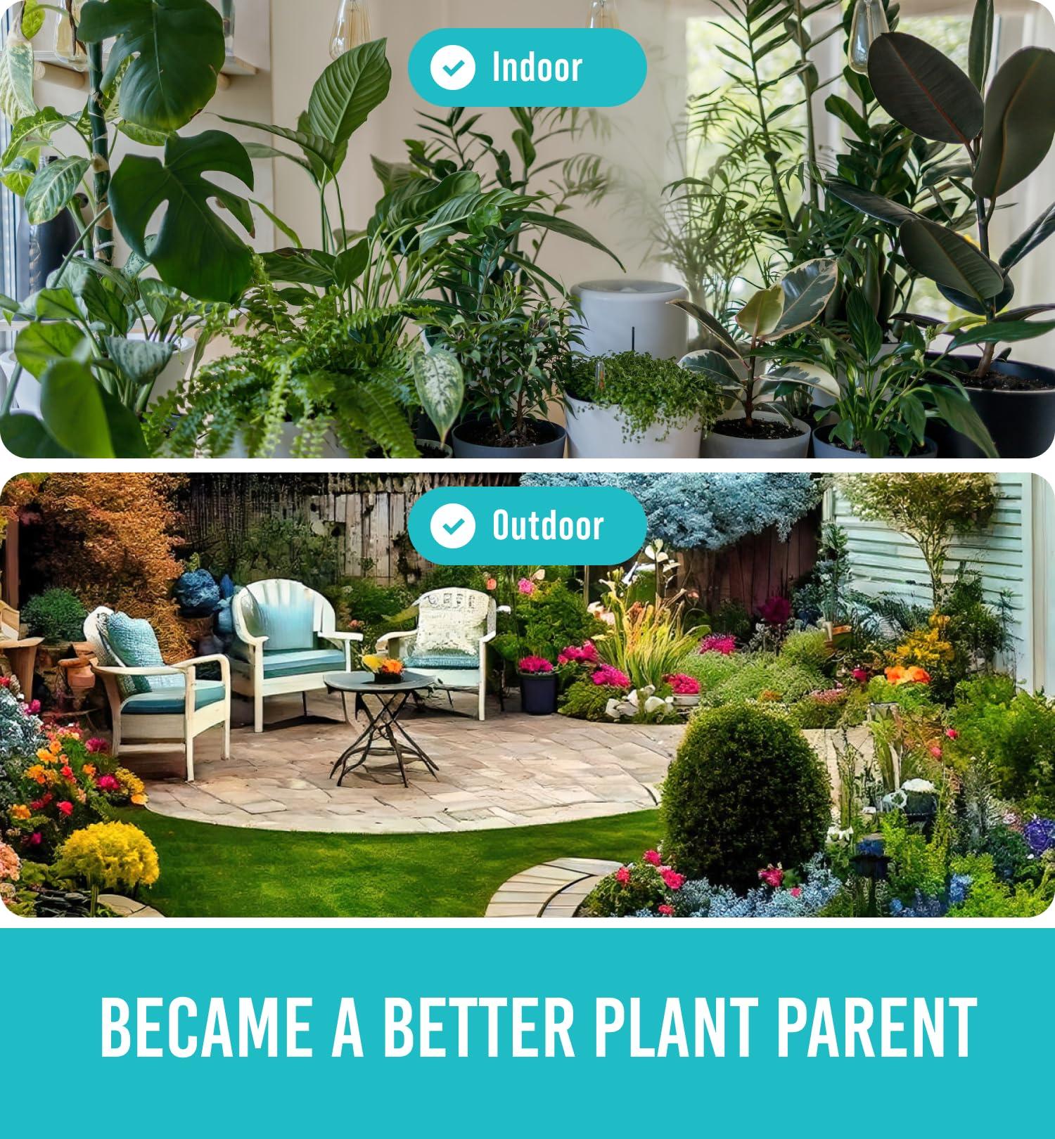 GROWIT Plant Moisture Meter Houseplants - Accurate Plant Water Meter for Indoor Plants Soil Moisture Meter Stocking Stuffers Gift for Mom Dad Adults - No Battery Needed - Image 5