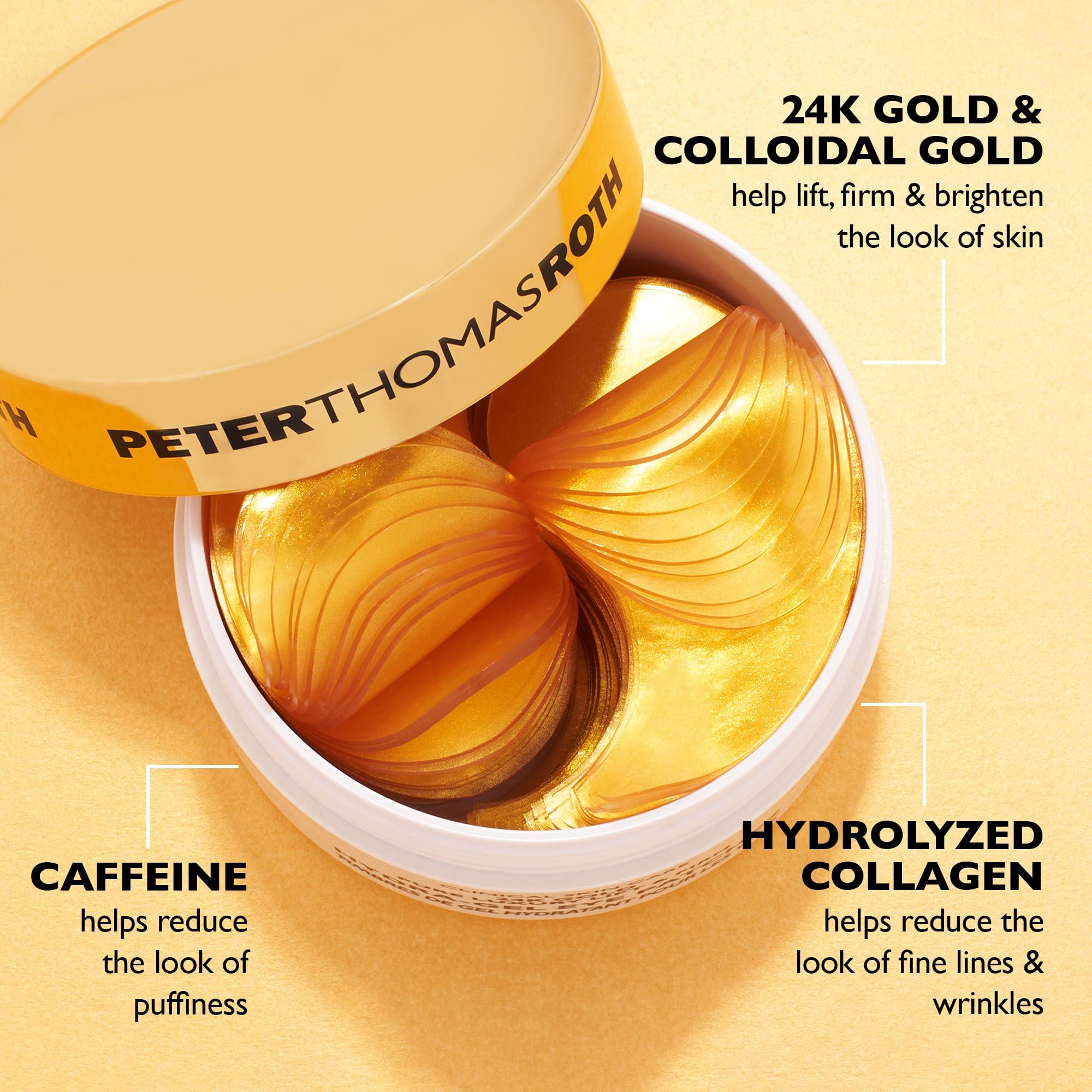 Peter Thomas Roth | 24K Gold Pure Luxury Lift & Firm Hydra-Gel Eye Patches | Anti-Aging Under-Eye Patches, Help Lift and Firm the Look of the Eye Area - Image 2