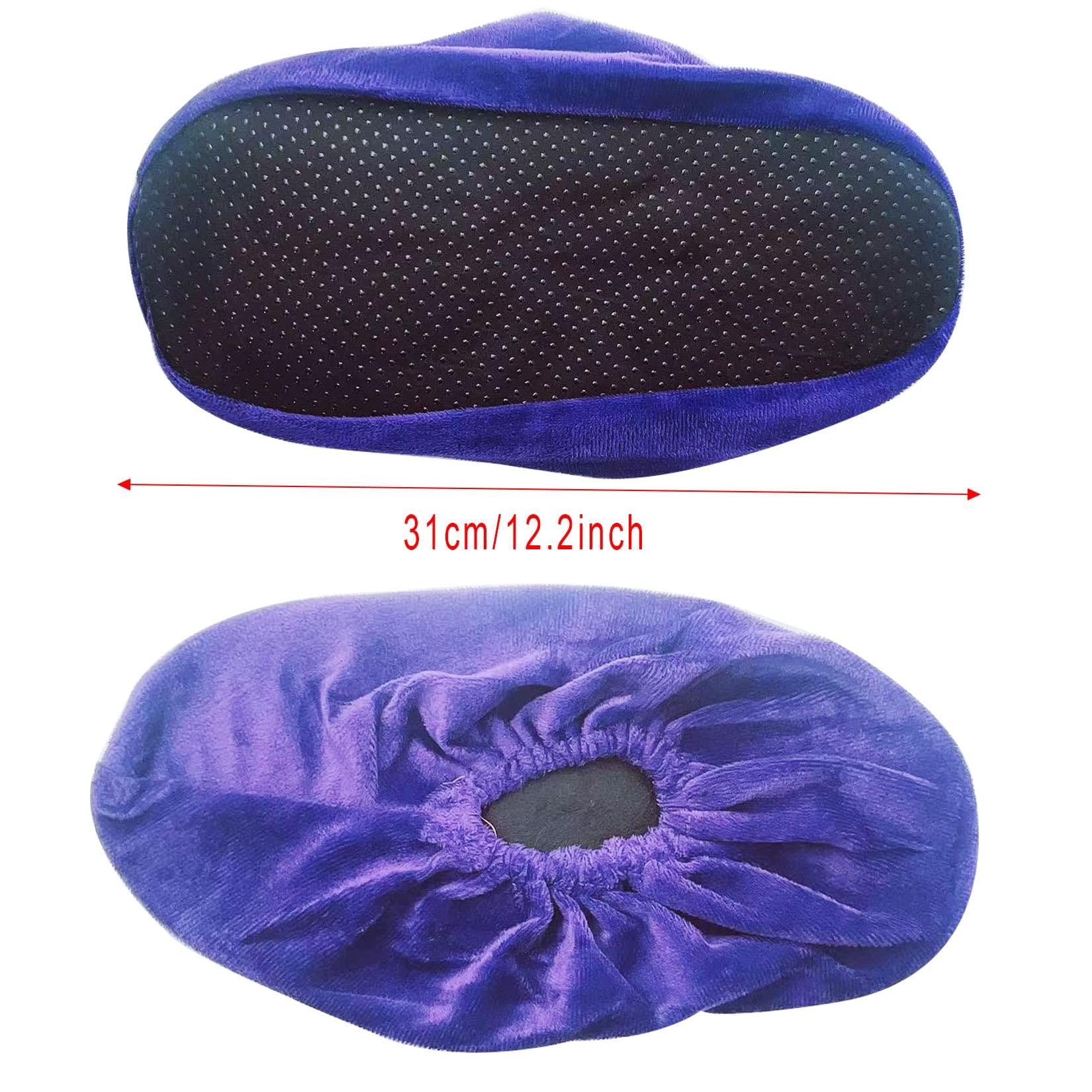 Markeny Reusable Shoe Covers Washable, 4 Pairs Non Skid and Washable for Men Women for Household Thickened Boot Covers - Image 3