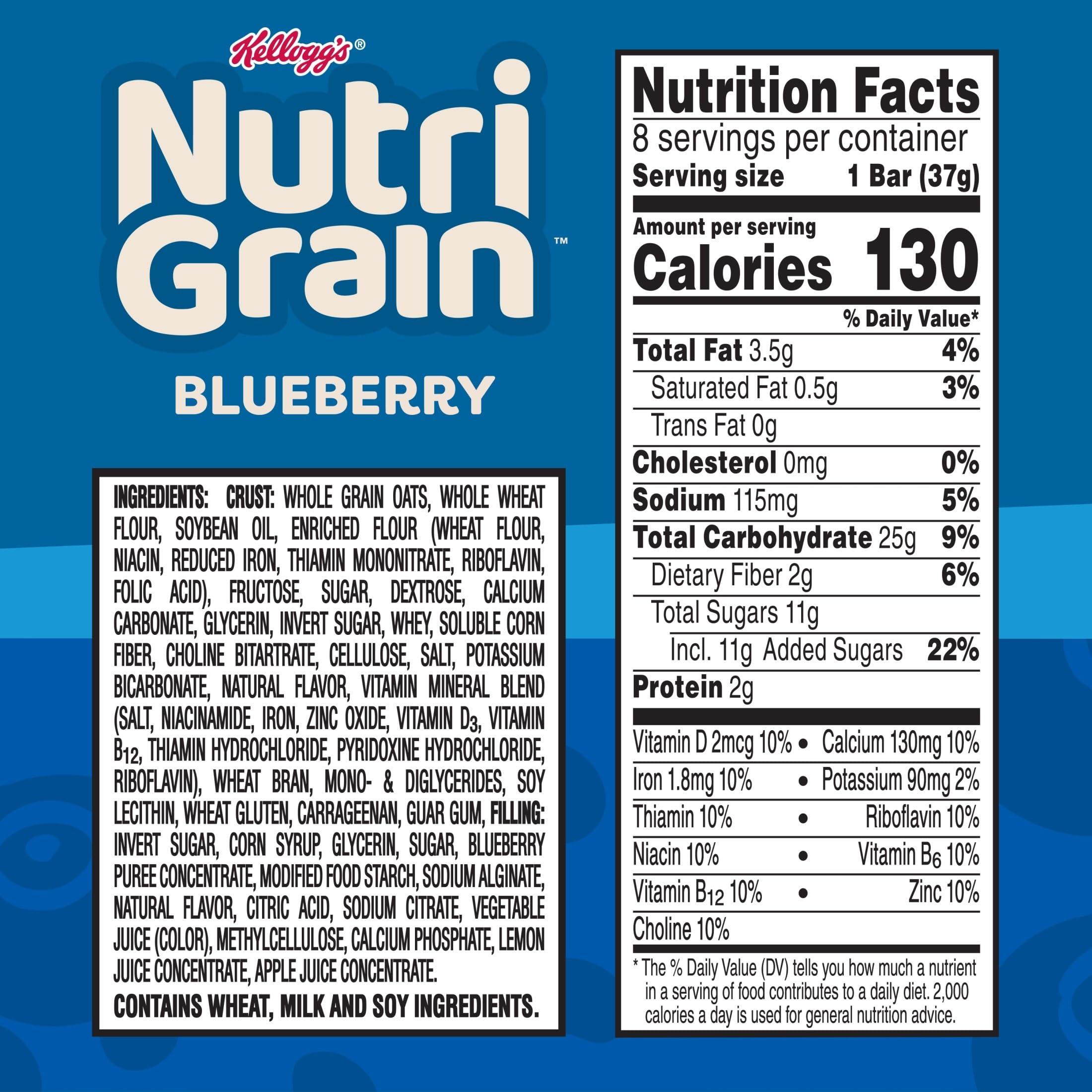Nutri-Grain Soft Baked Breakfast Bars, Kids Snacks, Whole Grain, Variety Pack (4 Boxes, 32 Count) - Image 9