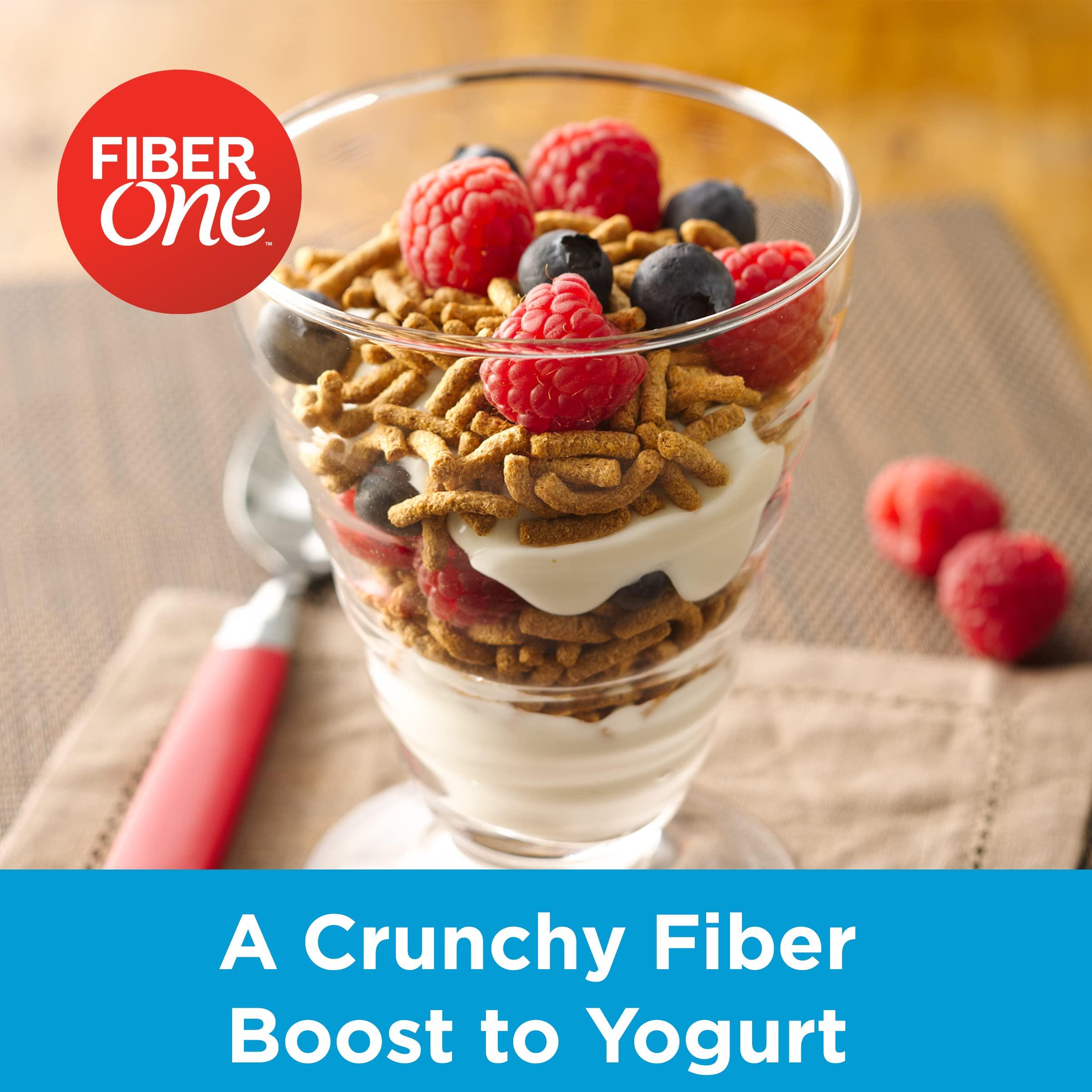 Fiber One Cereal, Original Bran, High Fiber Cereal Made with Whole Grain, 19.6 oz - Image 4