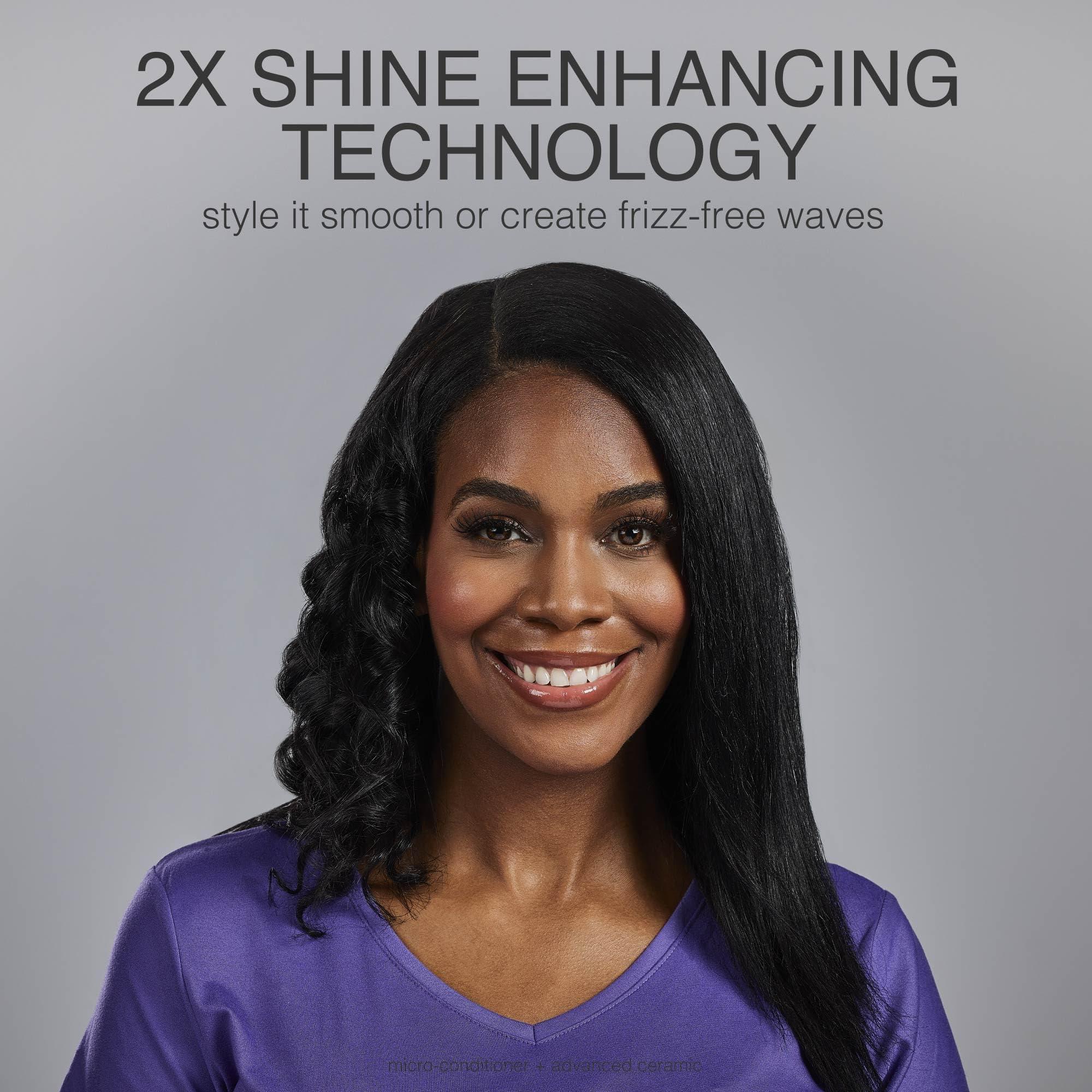 Remington Shine Therapy 1 inch Hair Straightener Iron, Flat Iron Infused with Argan Oil & Keratin, Professional Ceramic Flat Iron for Less Frizz, Shines and Smooth, Styling Tools - Image 9