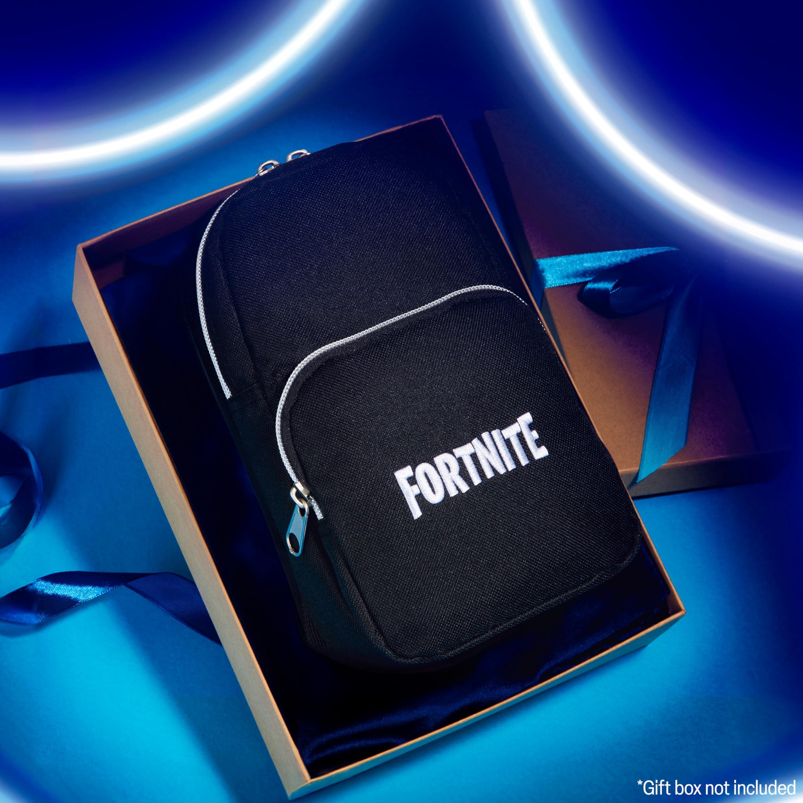 FORTNITE Boys Crossbody Bag with 2 Compartments and Adjustable Strap - Gamer Fun Sling Bag Gifts for Boys - Image 2
