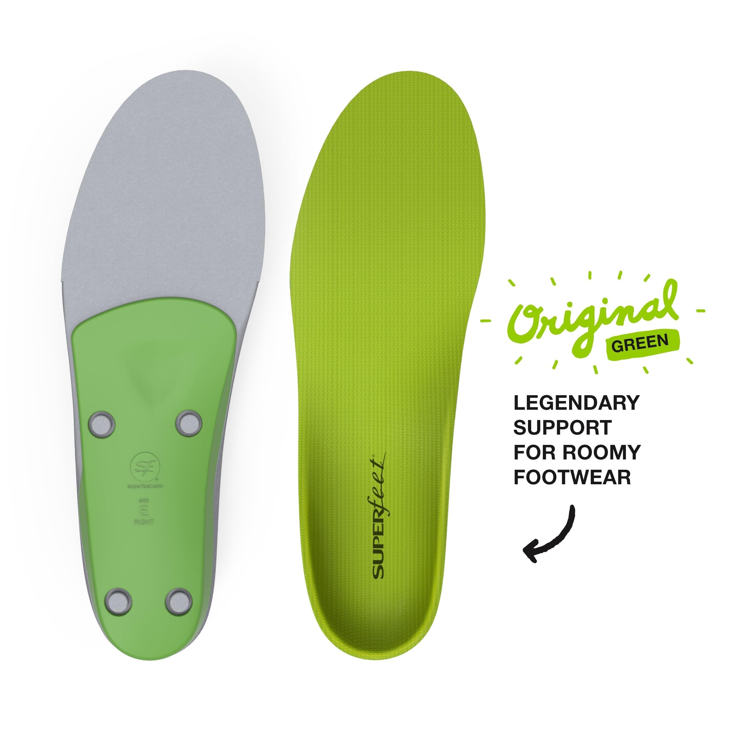 Superfeet All-Purpose Support High Arch Insoles (Green) - Trim-To-Fit Orthotic Shoe Inserts - Professional Grade - Men 9.5-11 / Women 10.5-12 - Image 6