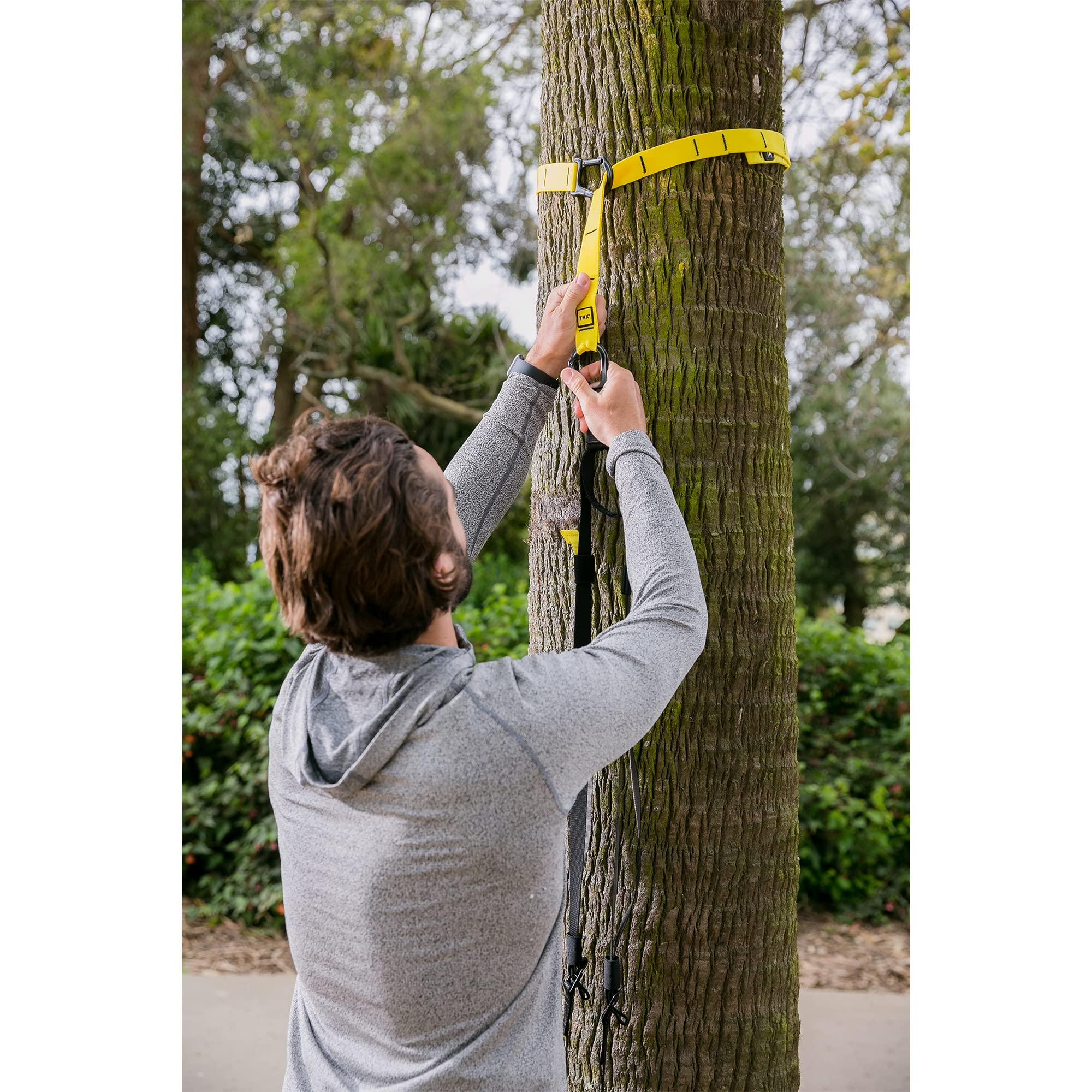 TRX GO Suspension Trainer System, Full-Body Workout for All Levels & Goals, Lightweight & Portable, Fast, Fun & Effective Workouts, Home Gym Equipment or for Outdoor Workouts, Grey - Image 2