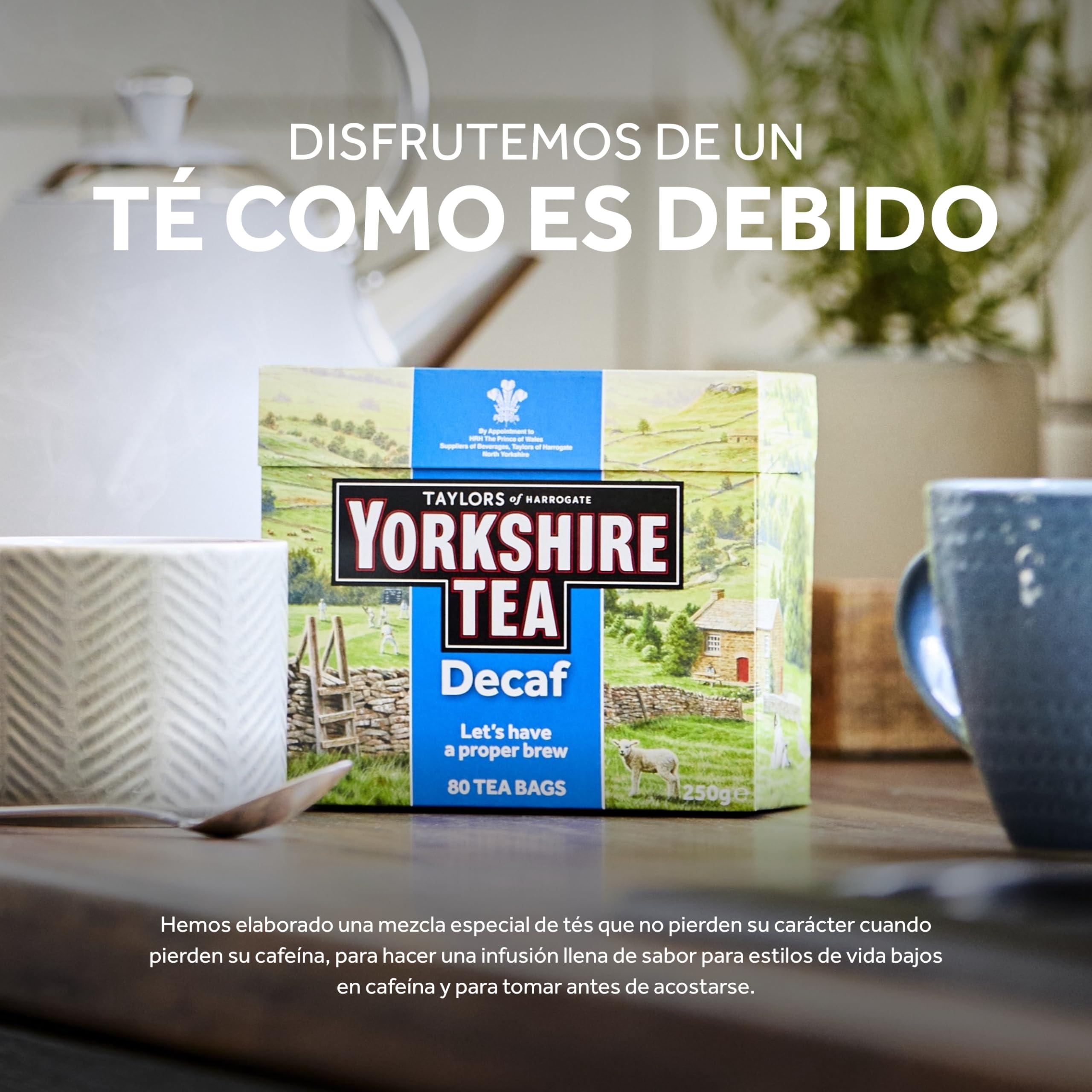 Yorkshire Decaffeinated Tea, 80 Teabags - Image 5