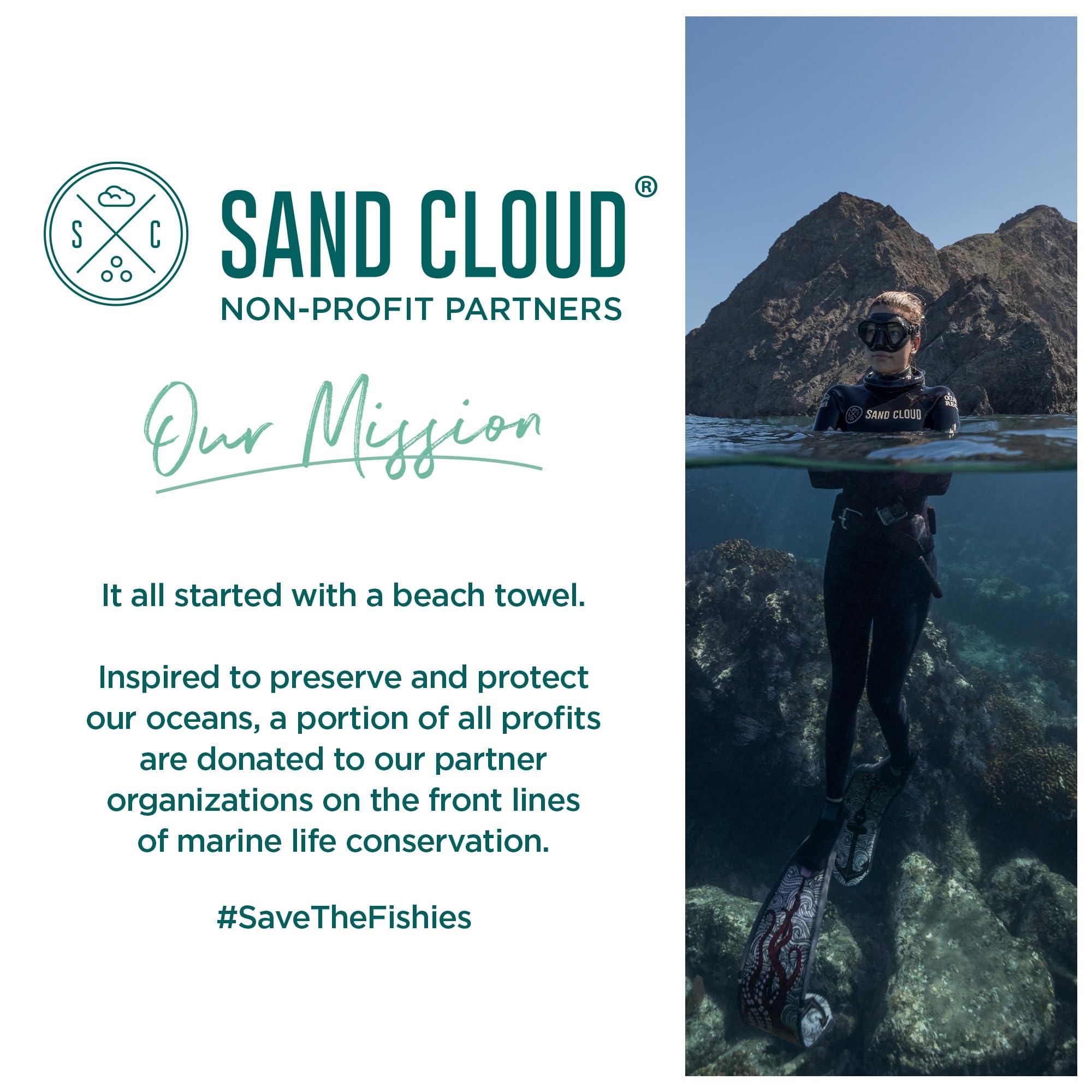 Sand Cloud Turkish Beach Towel - Sand Free - 100% Organic Turkish Cotton Yarn - Quick Dry Towel for Beach, Picnic, Blanket or Bath Towel - As Seen on Shark Tank - Santa Fe (Purple) - Image 6