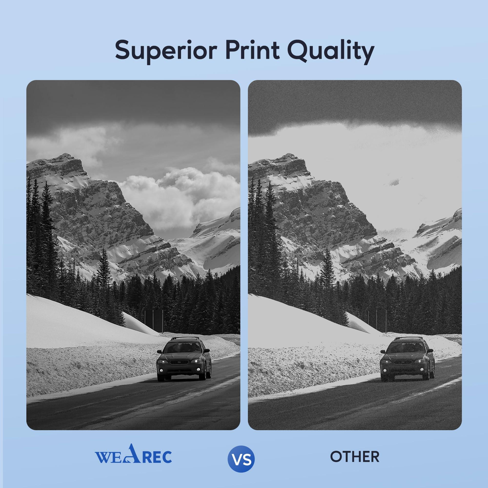 WEAREC Compatible Toner Cartridge & Drum Unit Replacement for Brother TN660 TN-660 TN630 DR630 Work with HL-L2300D HL-L2360DW DCP-L2520DW MFC-L2700DW MFC-L2740DW Printer (Black, 3 Pack) - Image 5