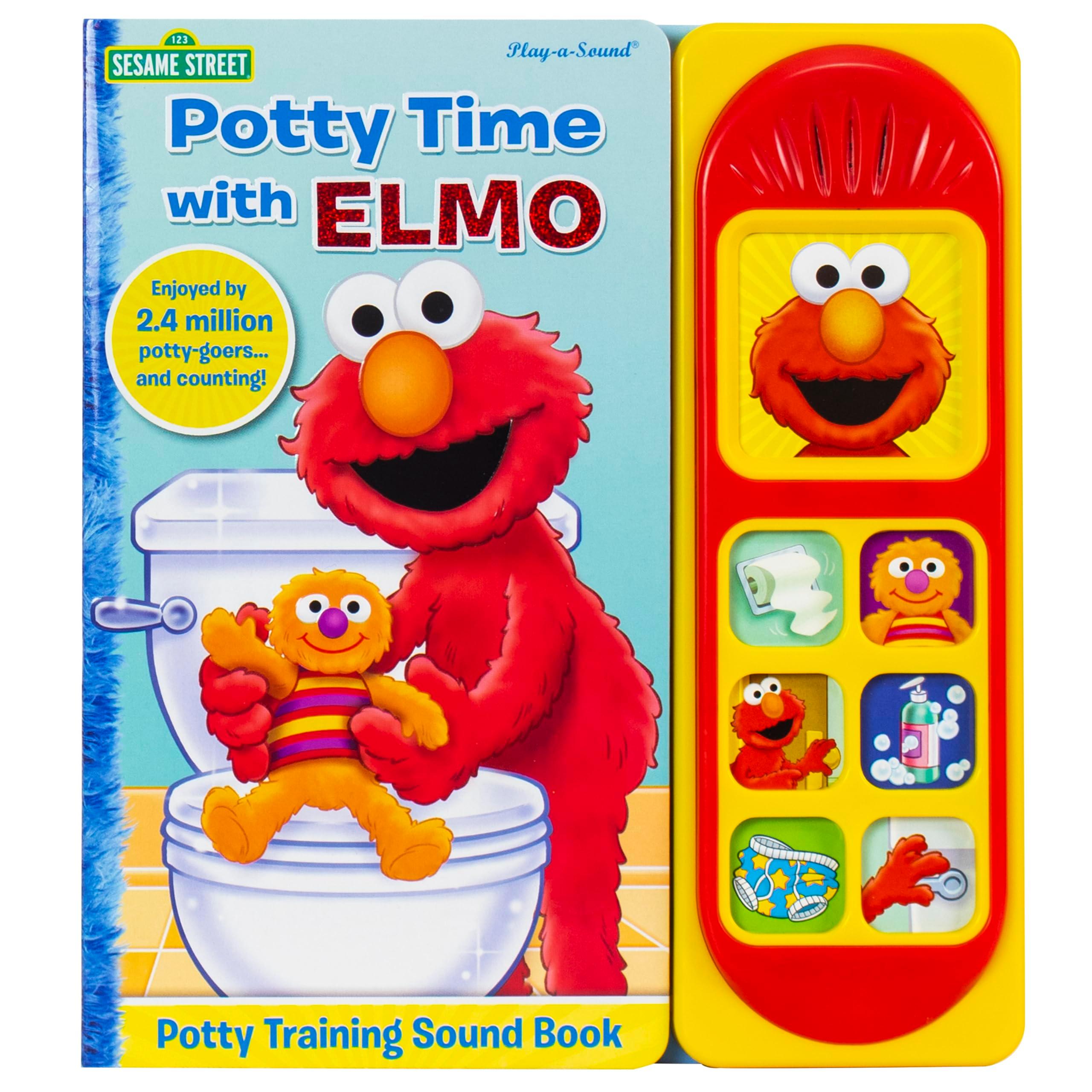 Sesame Street - Potty Time with Elmo - Potty Training Sound Book - PI Kids - Image 1