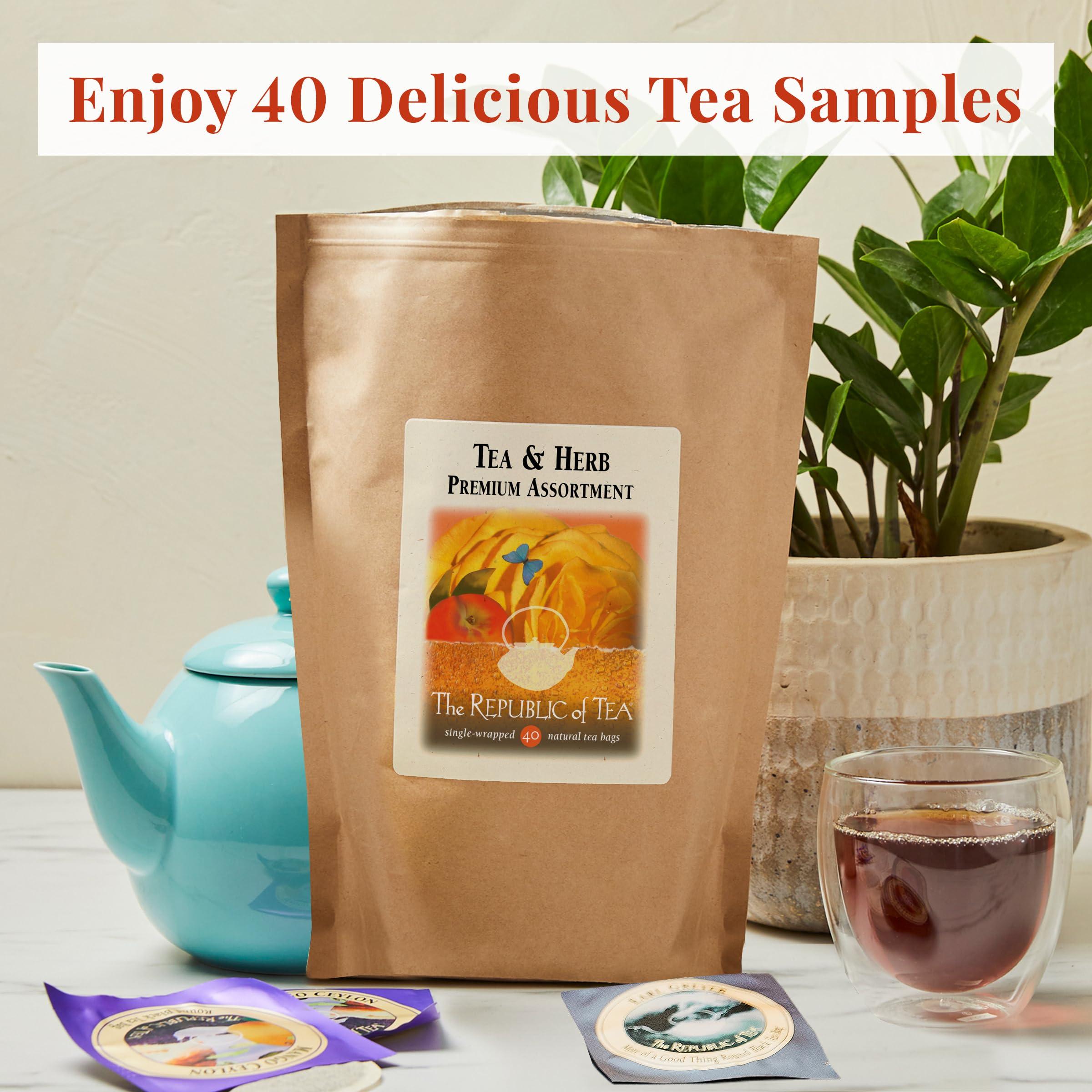 The Republic of Tea – Premium Assortment of Teas & Herbs, 40 Individually Wrapped Tea Bags - Image 3