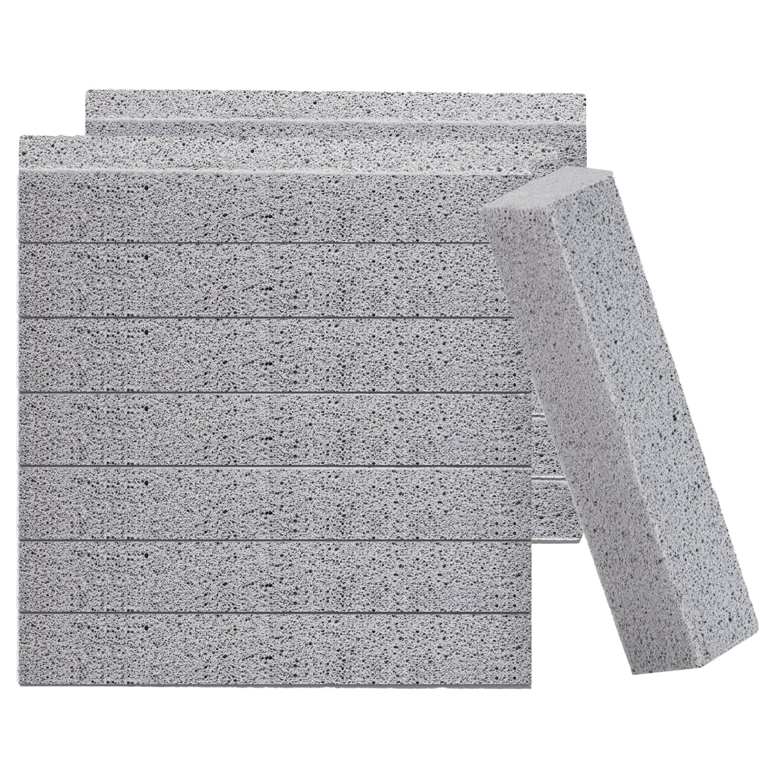 14 Pack Pumice Stone for Toilet Bowl Cleaning, Powerfully Cleans Hard Water Rings, for Cleaning Toilets, Bathtubs, Grills, Swimming Pools, Sinks