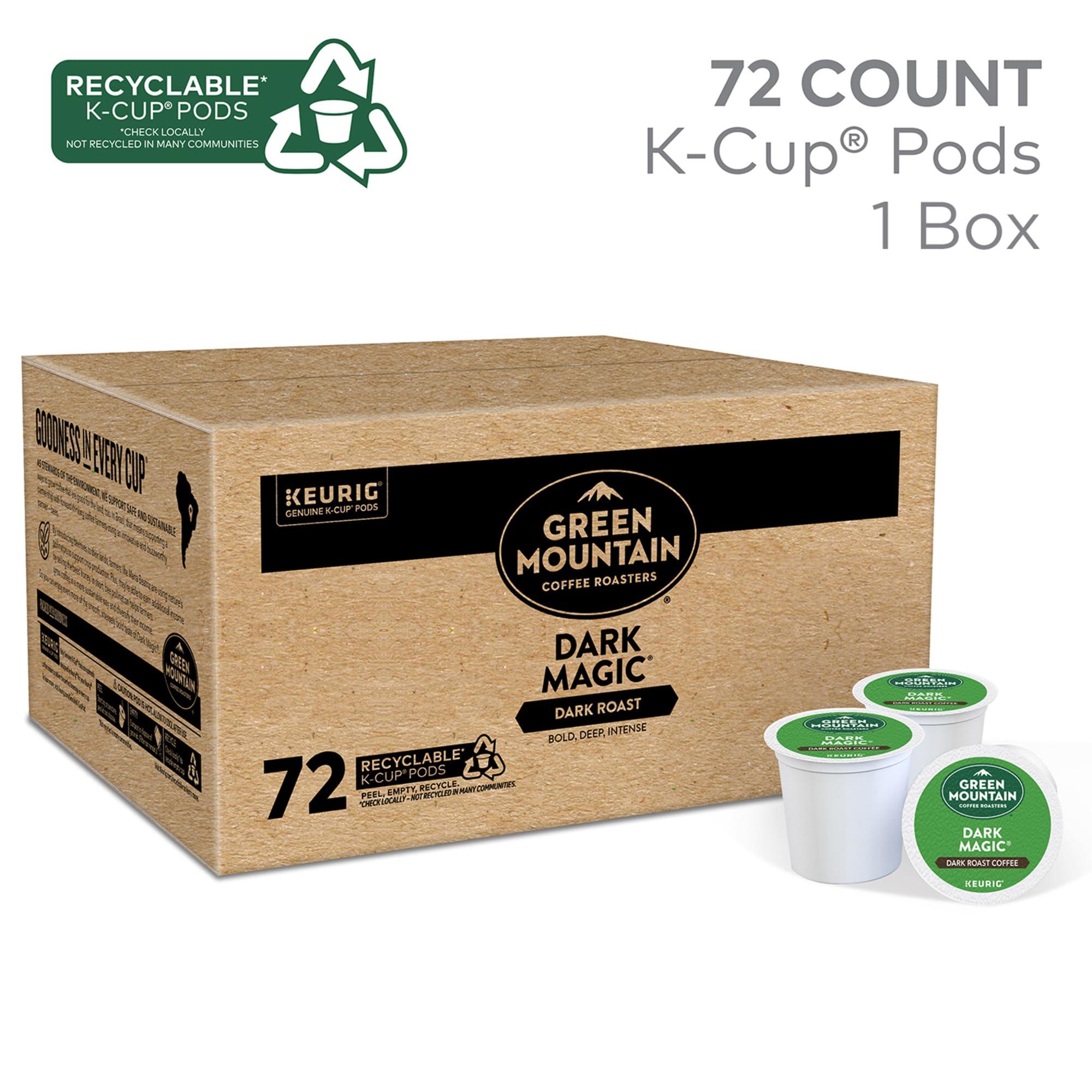 Green Mountain Coffee Roasters Dark Magic Keurig Single-Serve K-Cup Pods, Dark Roast Coffee, 72 Count - Image 2