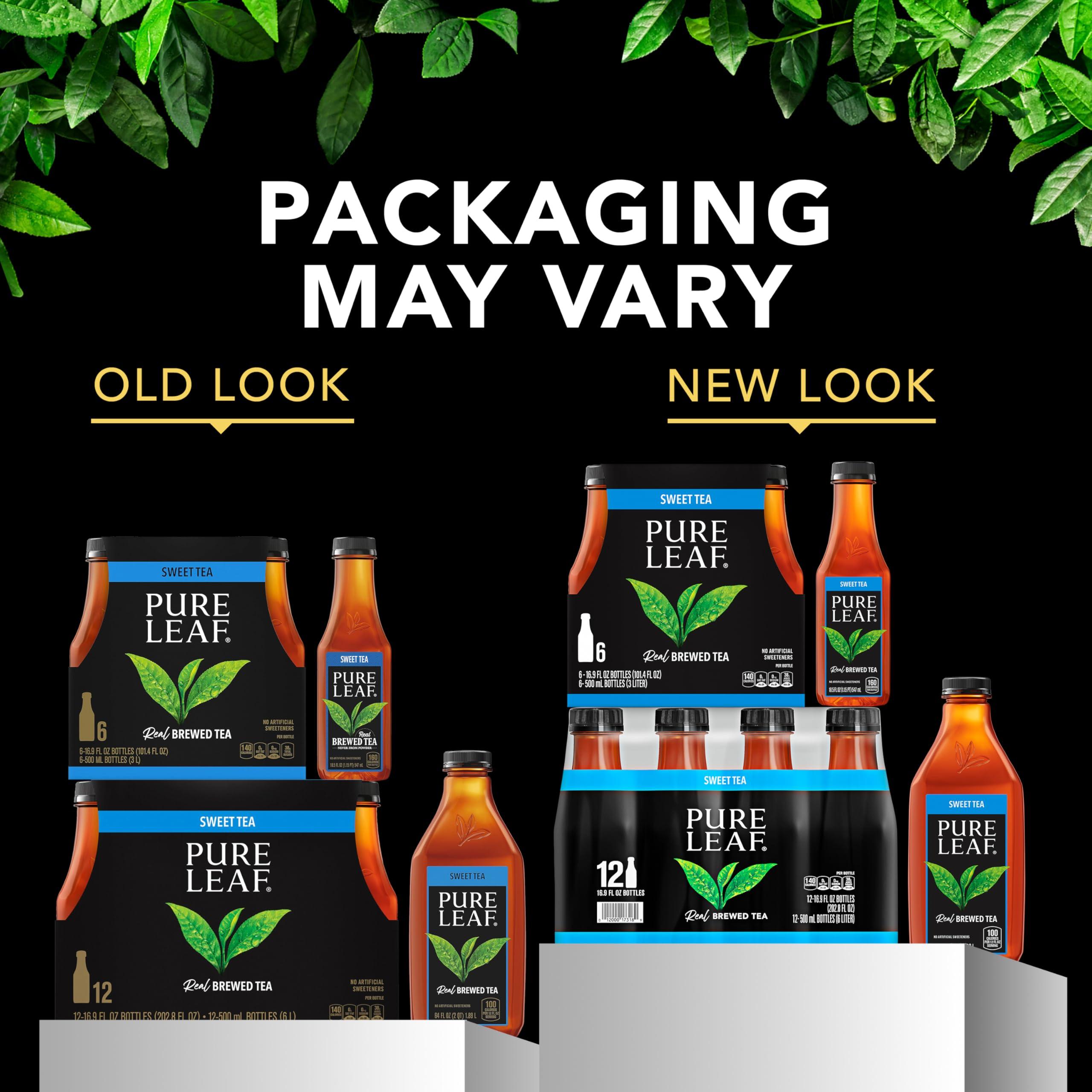 Pure Leaf Iced Tea, Unsweetened Green Tea, 18.5 fl Oz Bottles (Pack of 12) - Image 3