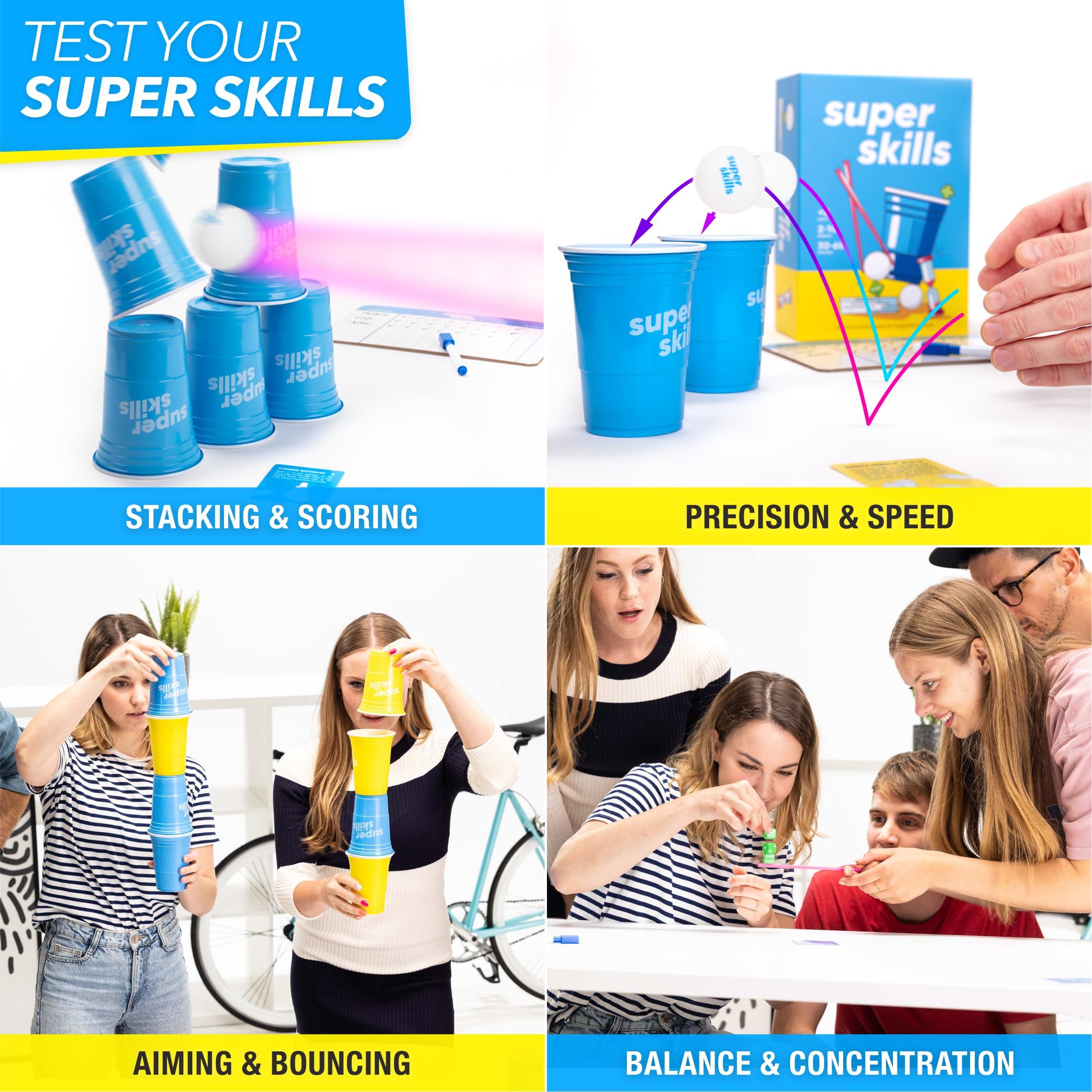 Super Skills - Action Game for Competitive People - Beat Your Friends at 120 Challenges - Fun Group Activity for Family Night or Party with Kids, Teens - Image 5