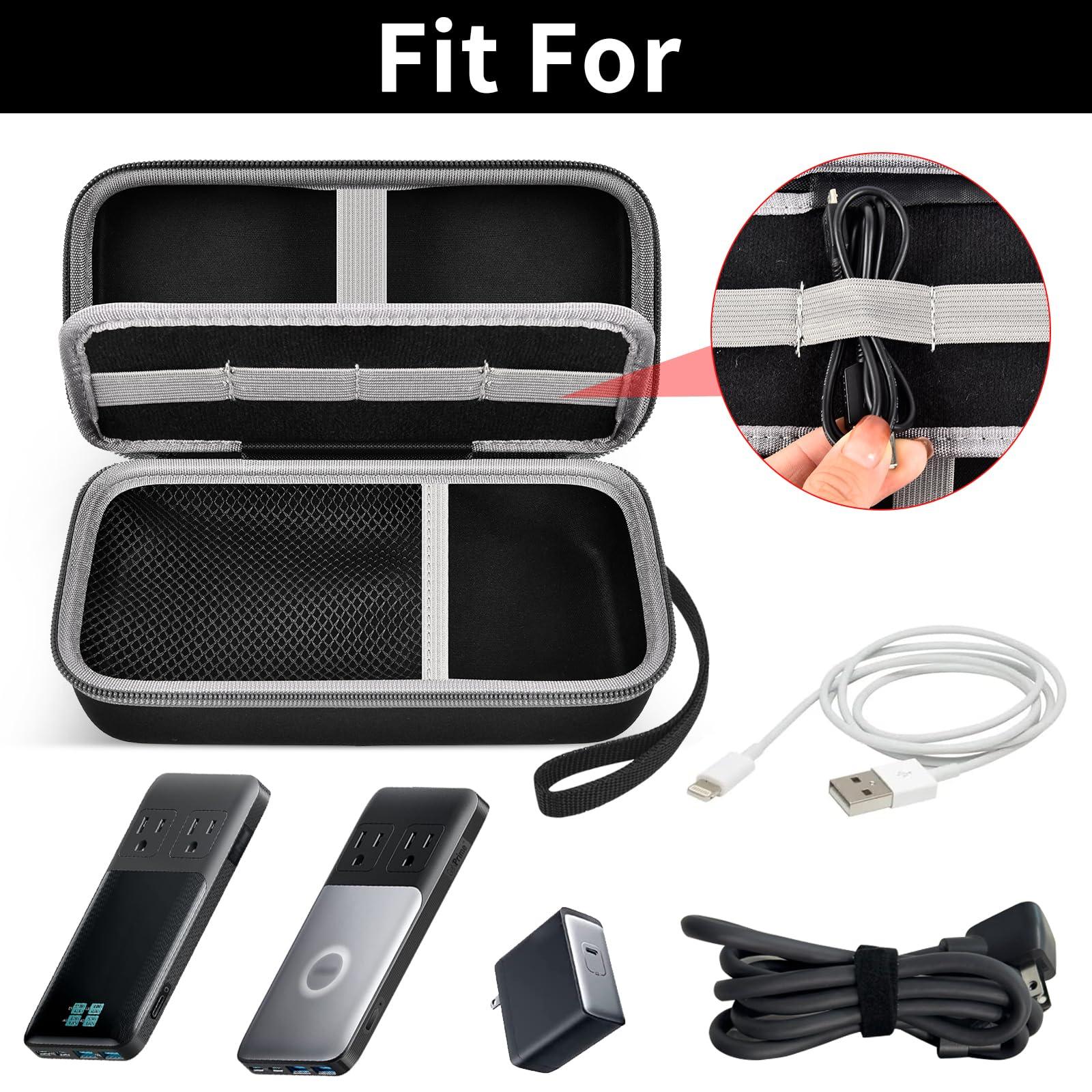 Travel Case for Anker 727/ Prime 6-in-1 USB C Charging Station (GaNPrime 101W), Power Strip Organizer Bag for Cables and Accessories - Efficient Solution for On-the-Go Charging Needs (Box Only) - Image 2