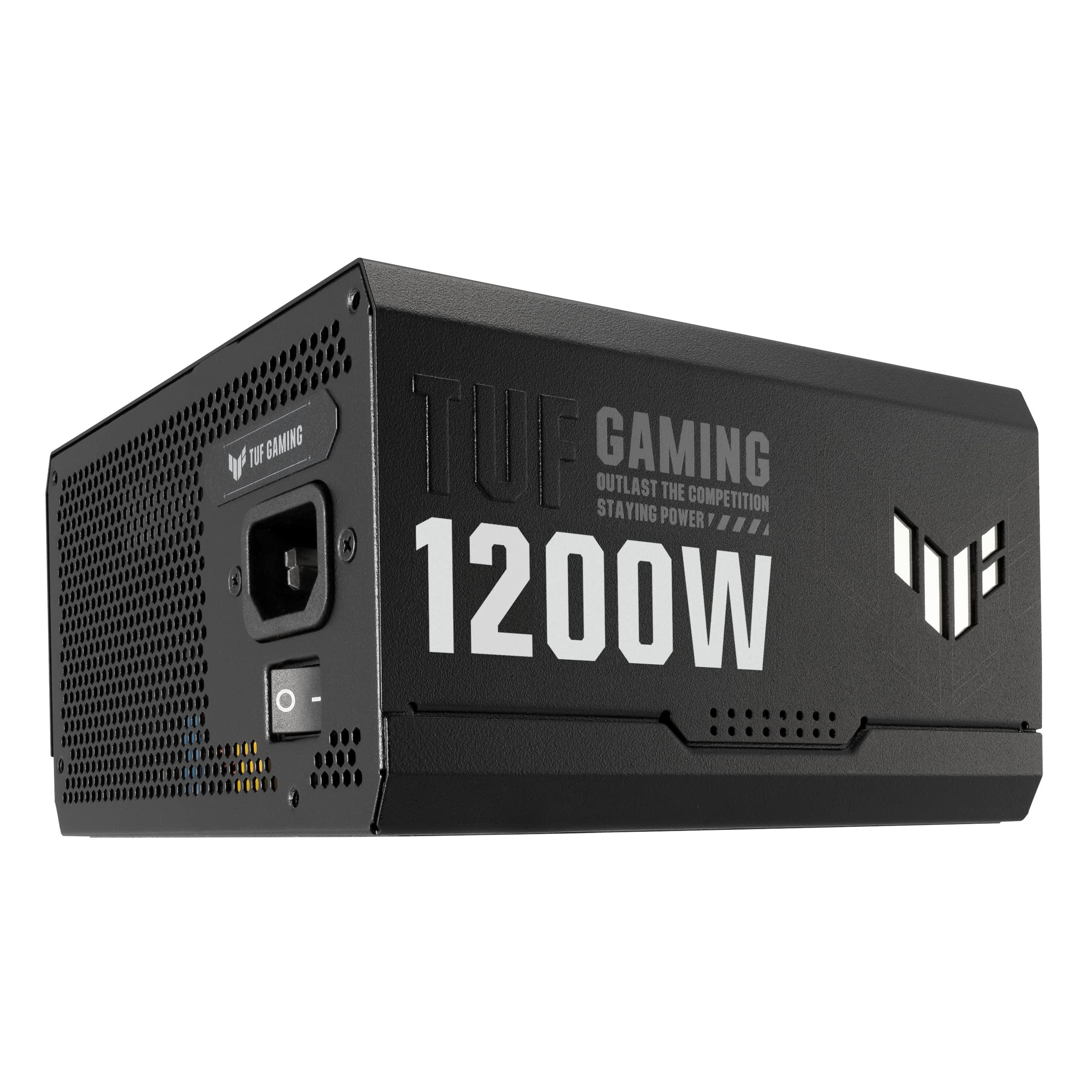 ASUS TUF Gaming 1200W Gold (1200 Watt, ATX 3.0 Compatible Fully Modular Power Supply, 80+ Gold Certified, Military-Grade Components, Dual Ball Bearing, Axial-tech Fan, PCB Coating, 10 Year Warranty) - Image 16