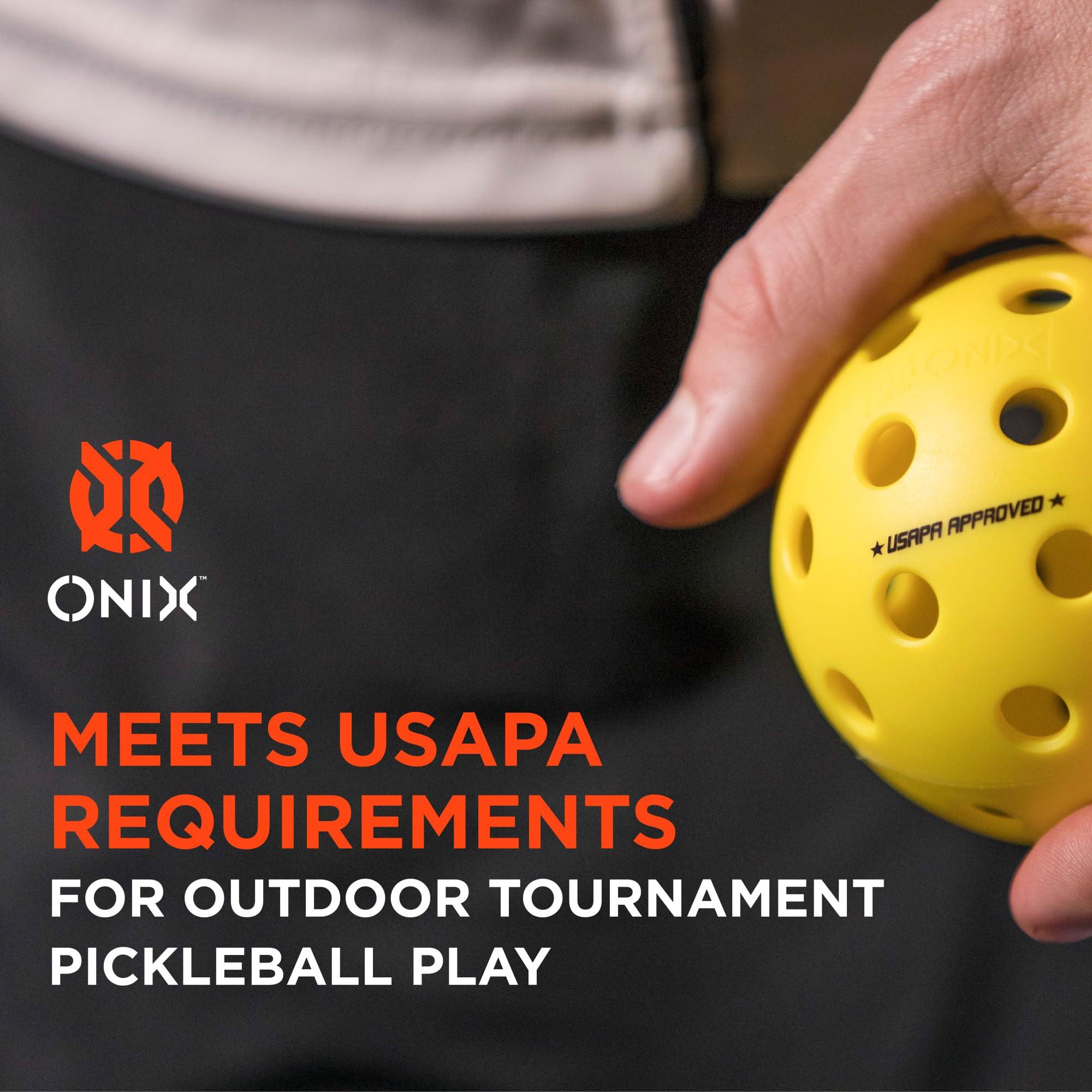 Onix Fuse G2 Outdoor Pickleball Balls - Image 3