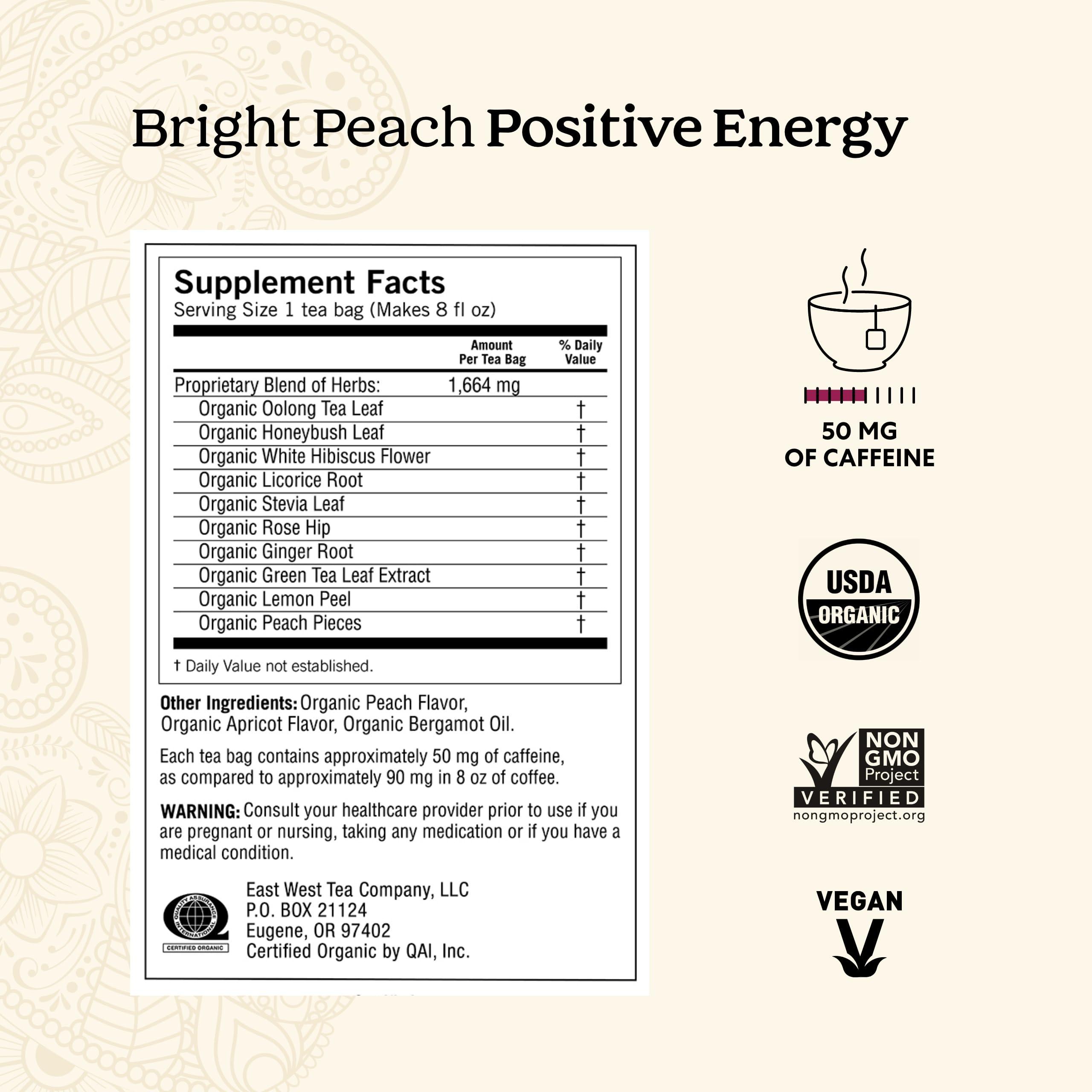 Yogi Energy Variety (3 Pack) Organic Sampler & Tea Gift Set – Contains Caffeine – 48 Tea Bags - Image 3