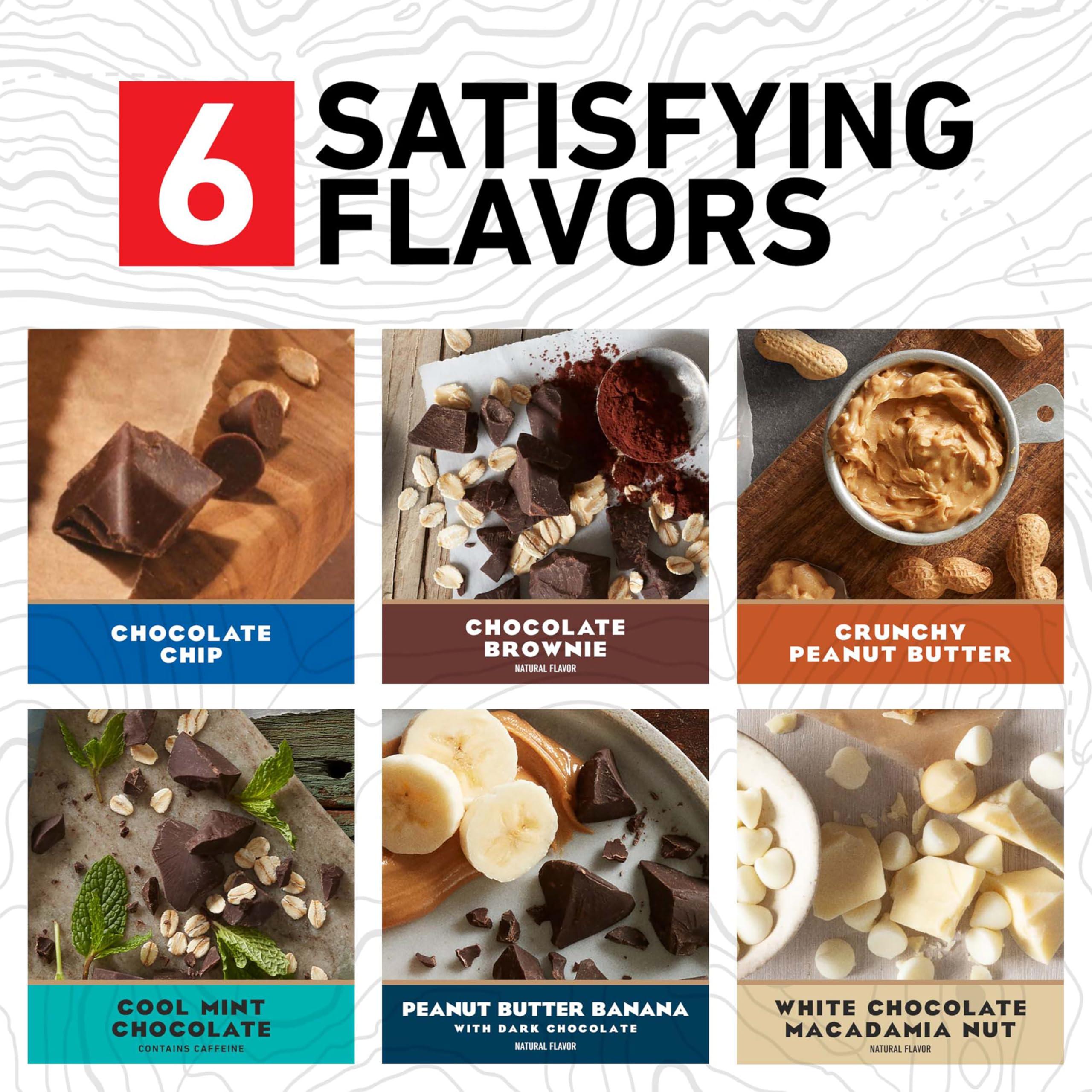 CLIF BAR - Variety Pack - 6 Flavors - Made with Organic Oats - Energy Bars - Non-GMO - Plant Based Protein Bars (16 Pack) - Image 3