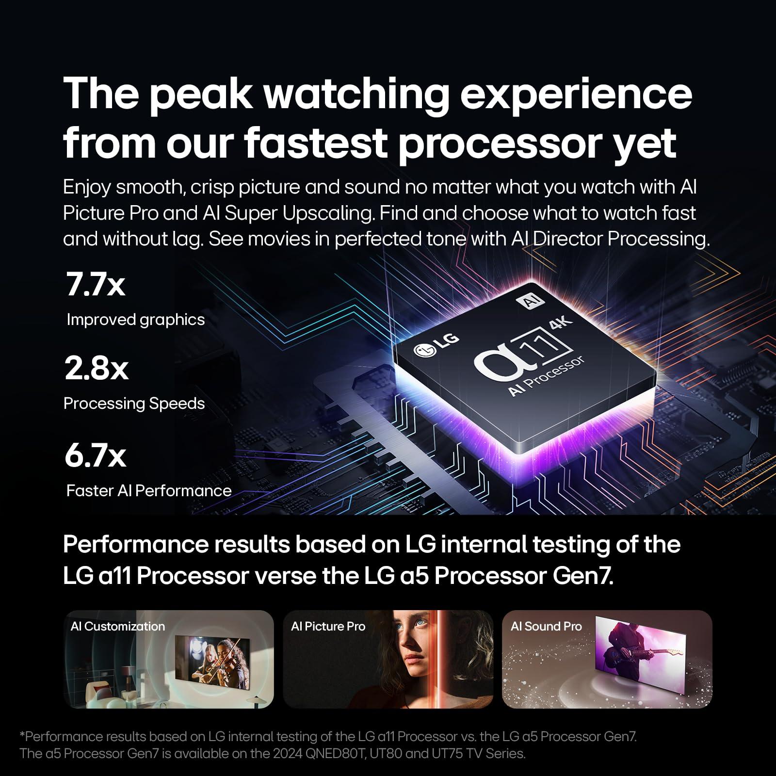 LG 65-Inch OLED evo G4 Series Smart TV OLED65G4SUB, with Alexa Built-in, 4K, Class, Processor, Flat Screen, with Magic Remote, AI-Powered, 2024 - Image 4