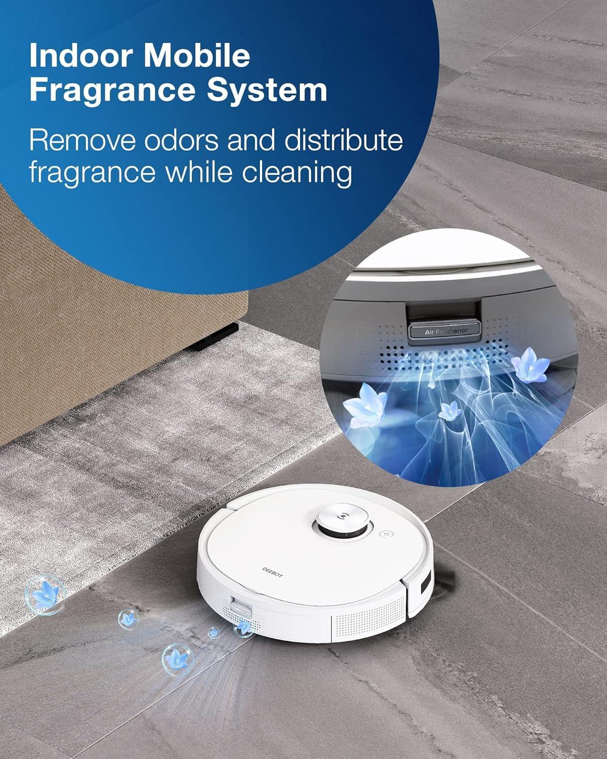 ECOVACS DEEBOT TEO+ Robot Vacuum and Mop Combo with Auto-Empty Station, Precision Laser Mapping, 3D Maps, Oscillating Mopping, 3000Pa Suction, Hands-Free Cleaning for Up to 60 Days - Image 7