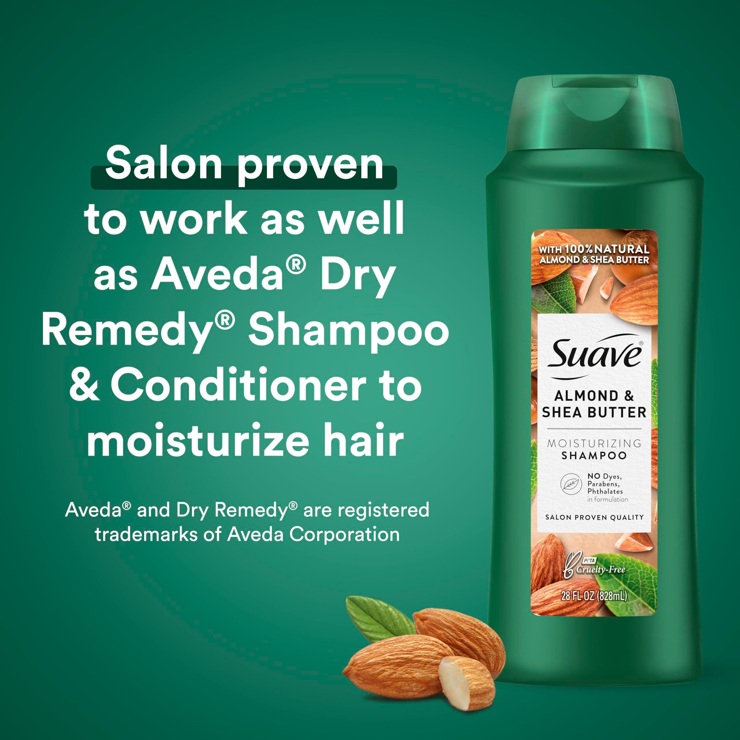 Suave Professionals Moisturizing Shampoo for Dry Hair Almond and Shea Butter Paraben-free and Dye-free 28 oz, Pack of 4 - Image 13