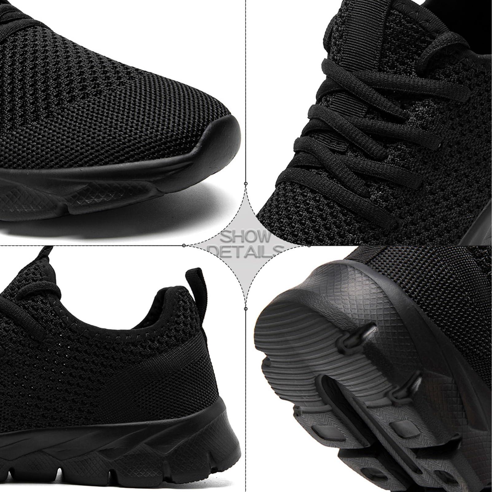 YITUHIO Mens Running Shoes Fashion Sneakers Tennis Walking Shoes Lightweight Athletic Gym Workout Shoes - Image 2