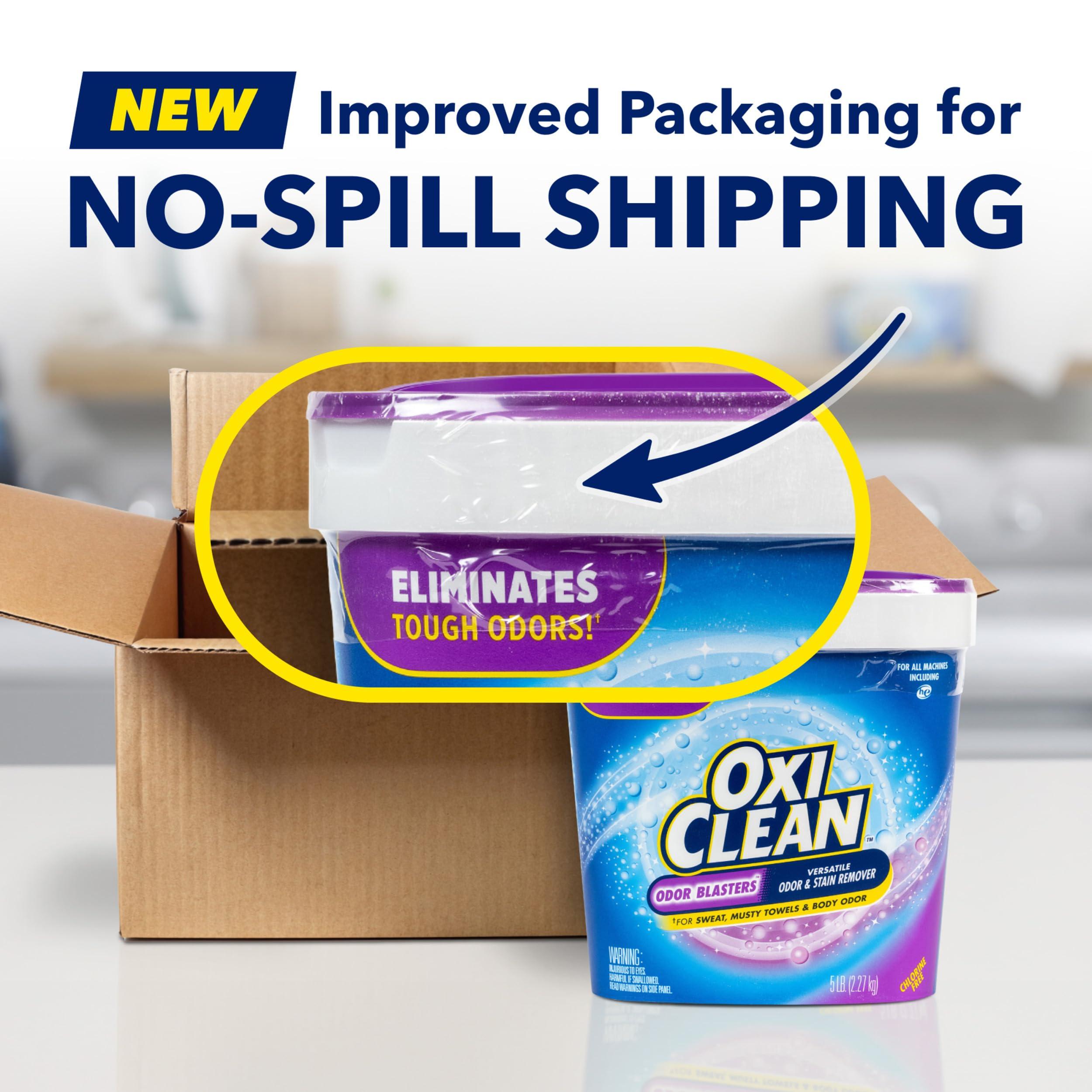 OxiClean Odor Blasters Versatile Odor and Stain Remover Powder, 5 lb - Image 2