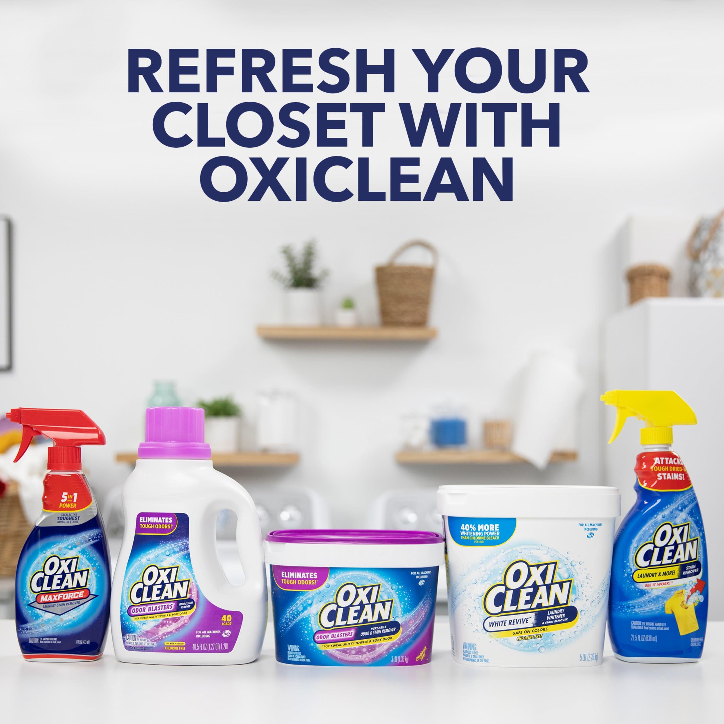 OxiClean Odor Blasters Versatile Odor and Stain Remover Powder, 5 lb - Image 9