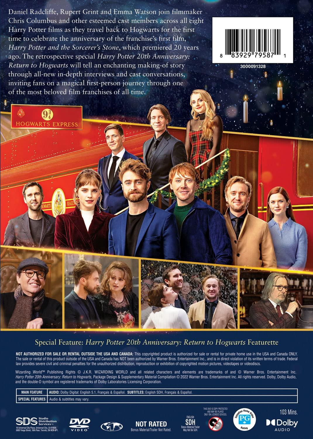 Harry Potter 20th Anniversary: Return to Hogwarts (DVD) - Image 3