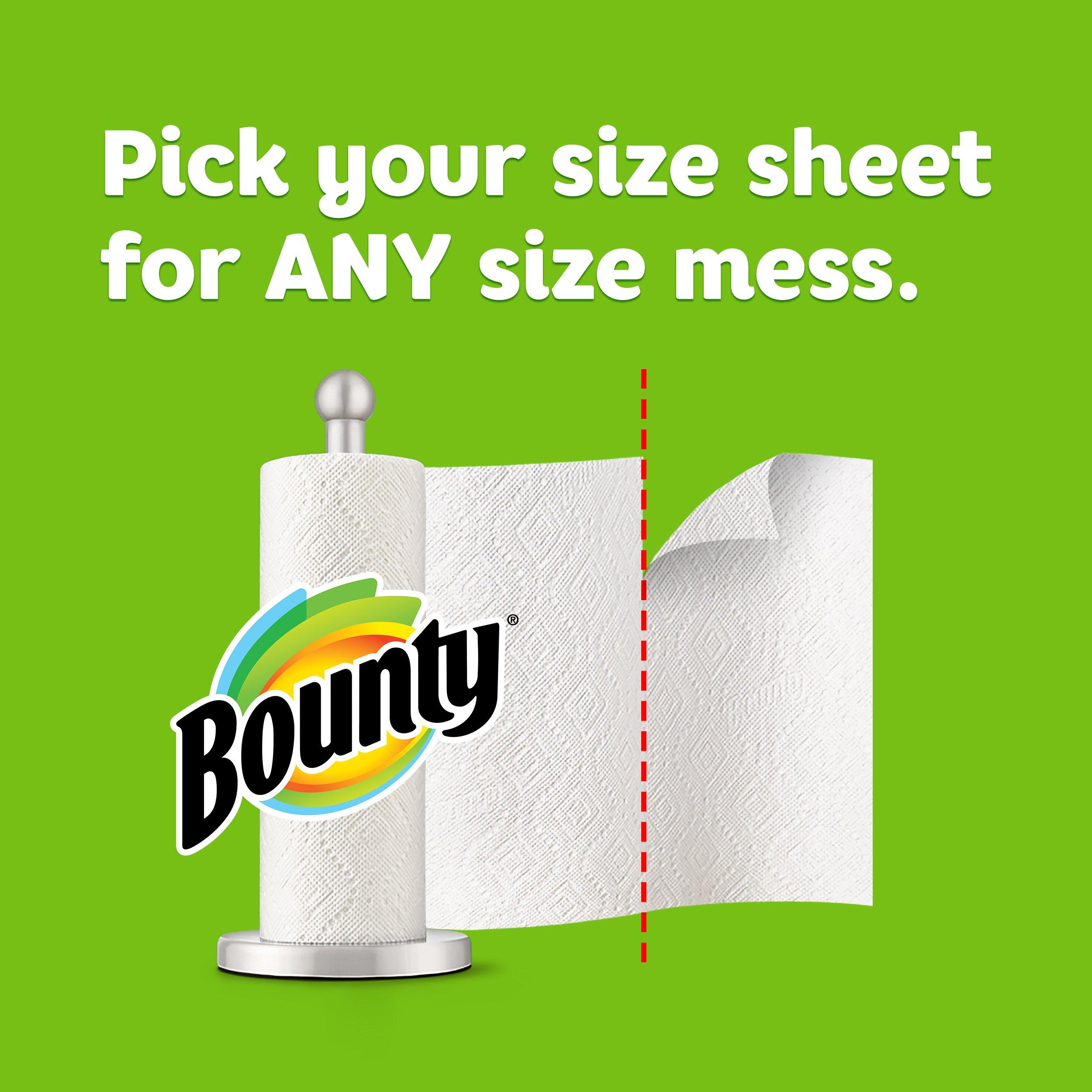 Bounty Select-A-Size Paper Towels, White, Giant Roll, 8 Rolls (Pack of 1) - Image 7