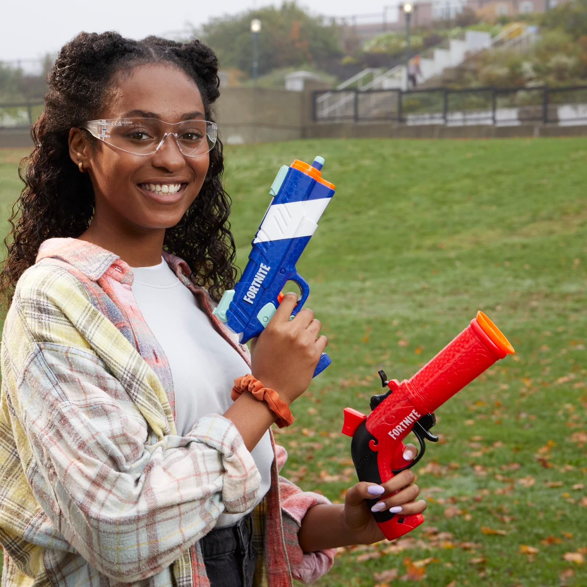 Nerf Fortnite Dual Pack Includes 2 Blasters (Flint-Knock & LP) and 6 Elite Foam Darts - Image 4