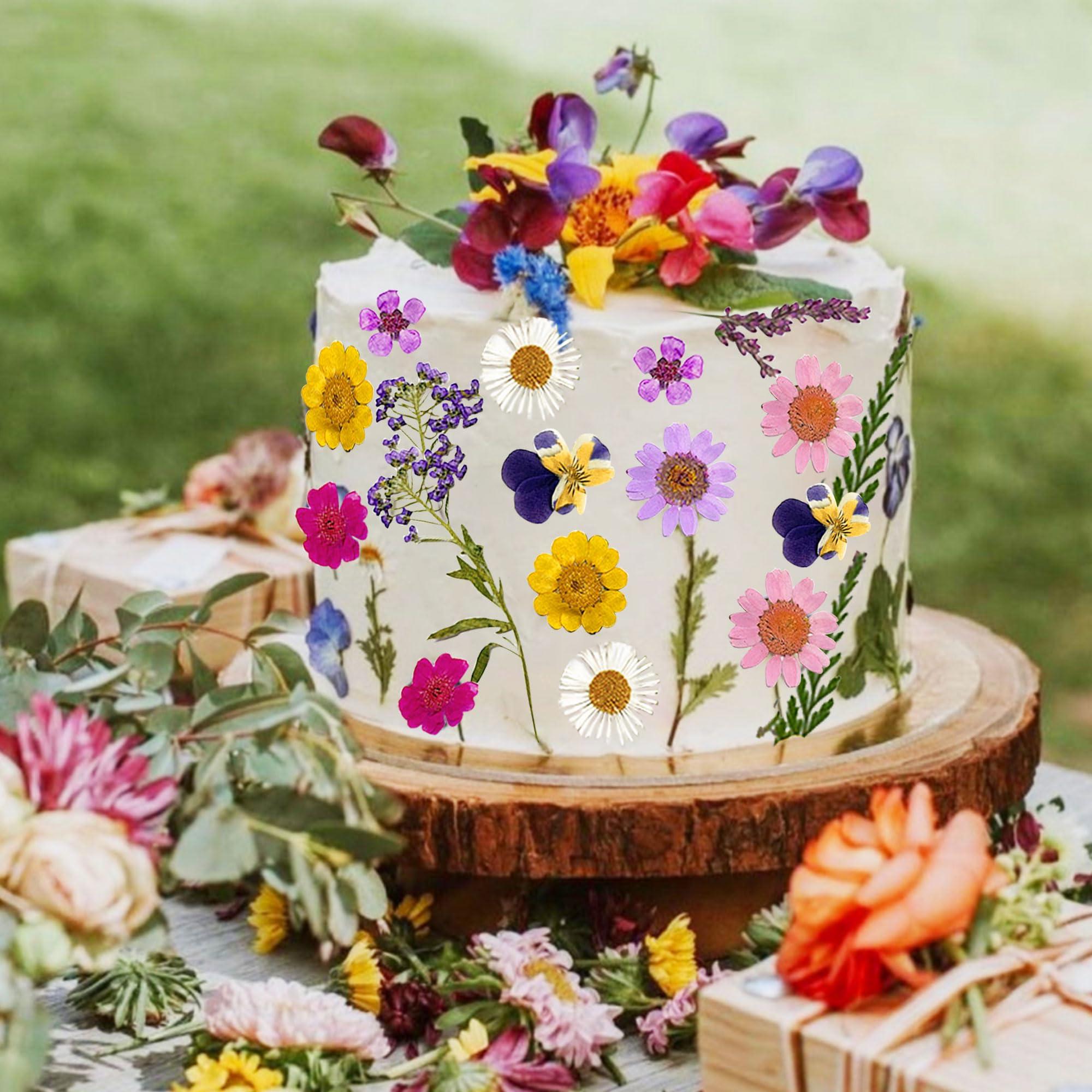 JeVenis Wildflower Cake Toppers Wildflower Decor Baby In Bloom Baby Shower Cake Toppers for Women Birthday Bridal Shower Wedding Party Decoration - Image 6