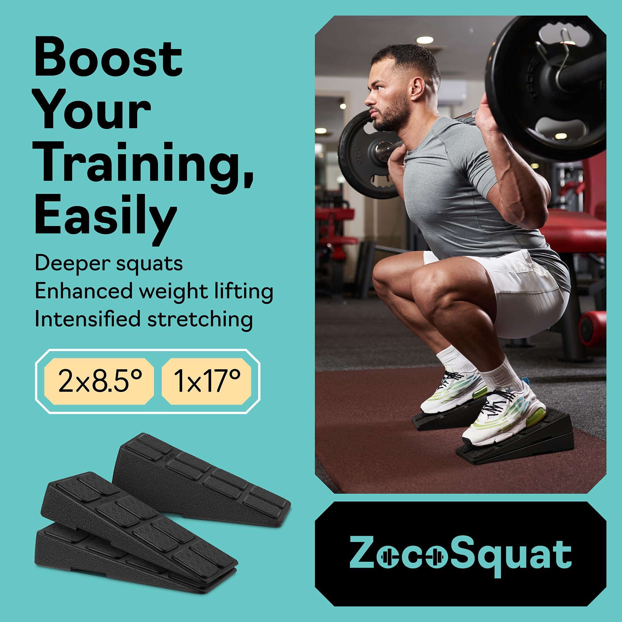 Squat Wedge - Squat Wedge Block 520 LBS Weight Capacity - Slant Board for Calf Stretching - Calf Stretcher Slant Board - yoga blocks - Image 2