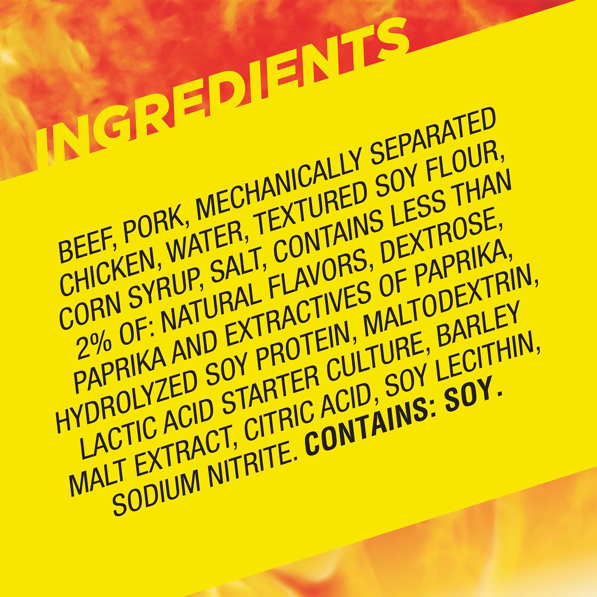 Slim Jim Smoked Meat Sticks, Original Flavor, 2g Protein Per Stick, Snack Size, 0.44 oz. (100 Count) - Image 9