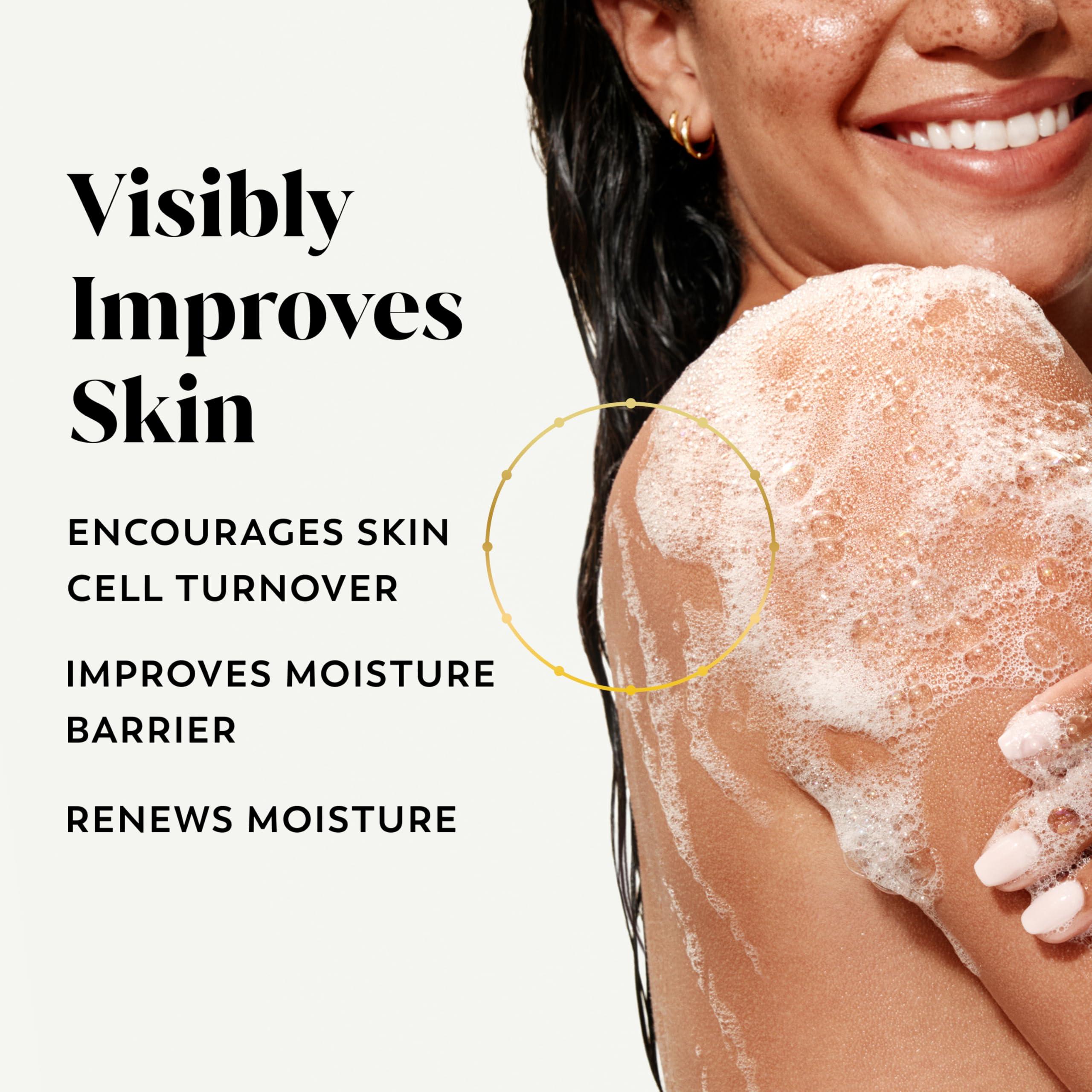 Olay Body Wash for Women, Intensely Hydrating, Hyaluronic Acid Serum Complex, Renews Moisture, Free of Parabens & Phthalates, Vitamin B3 Lameller Technology, For All Skin Types, 20 fl oz (Pack of 4) - Image 2